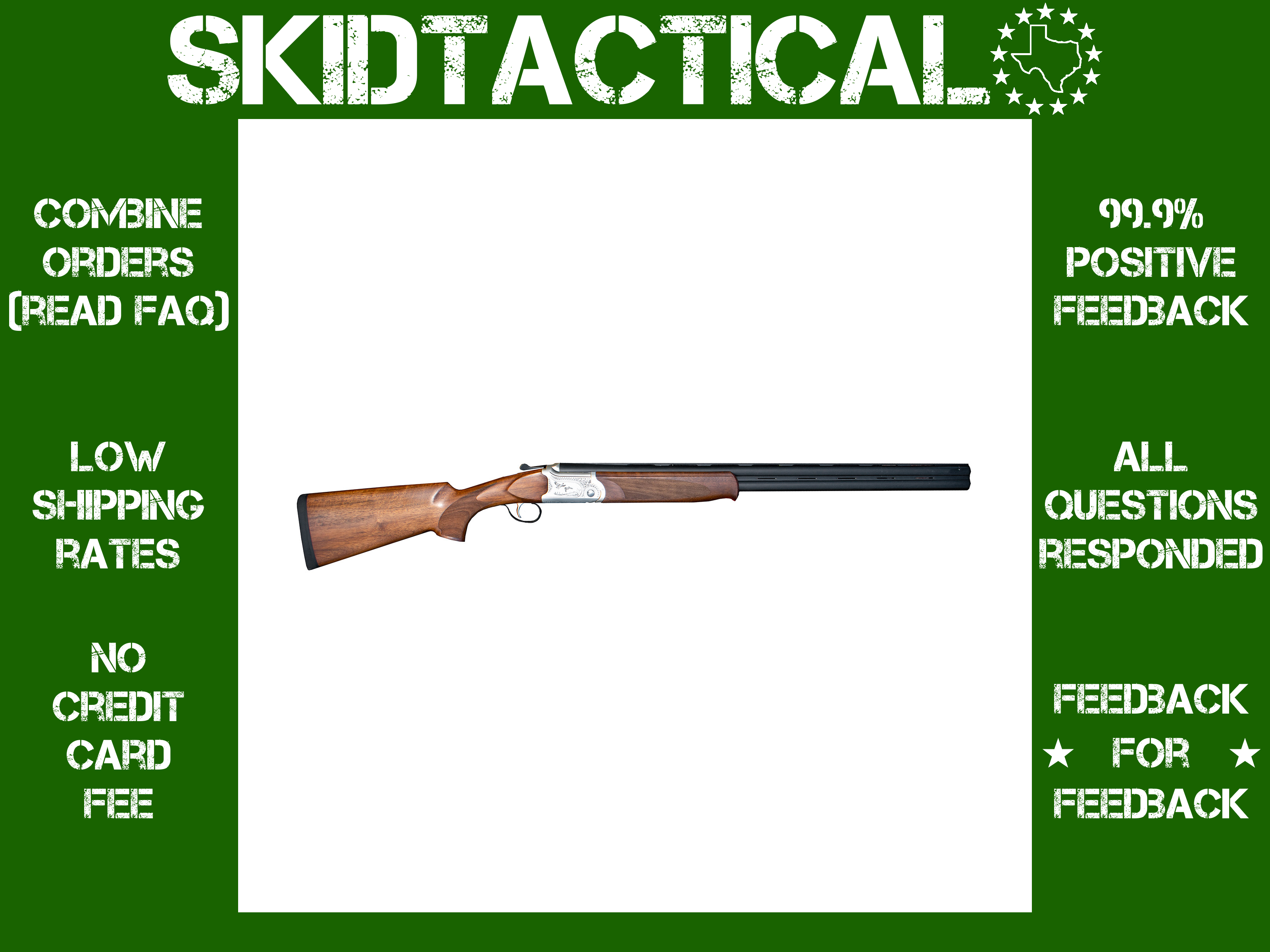American Tactical Cavalry 28" 12 Gauge 3" 2 Rounds - Blue-img-0