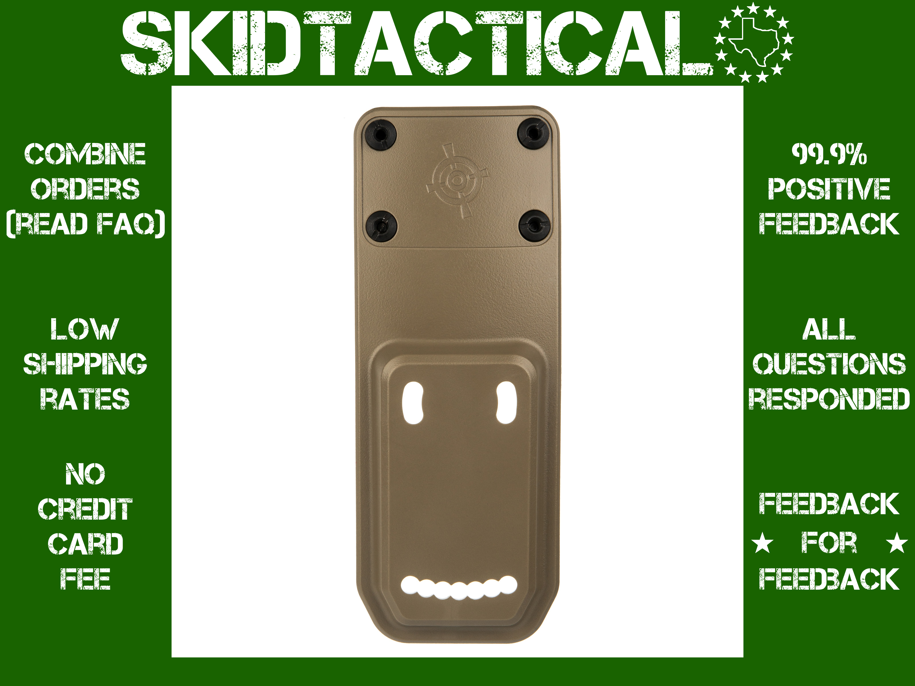 Blue Force Gear Elastic Holster Accessories - Tan-img-0