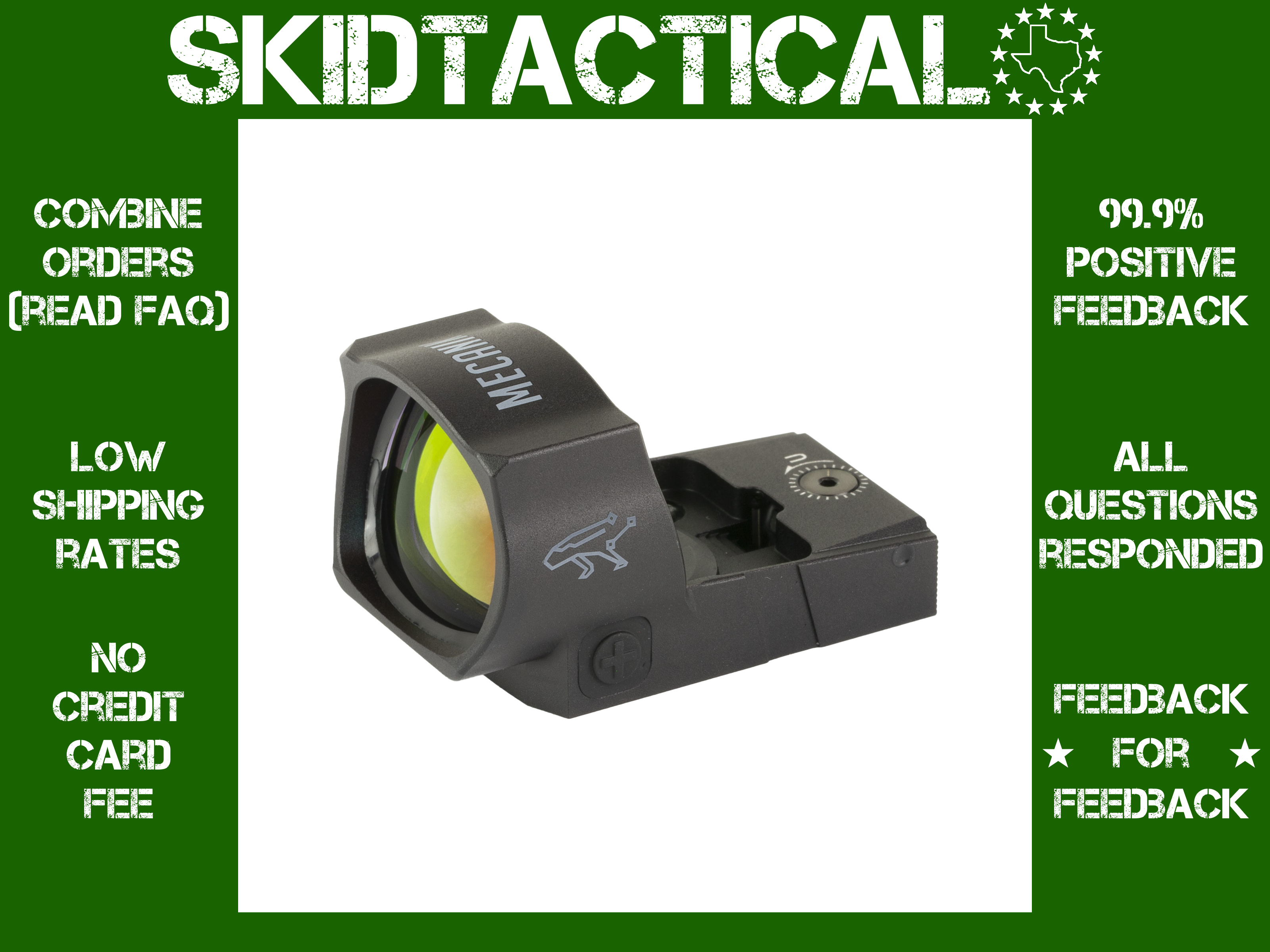 Canik Trijicon RMR MeCanik MO3 1X Reflex - Black - Red Dots & Holo ...