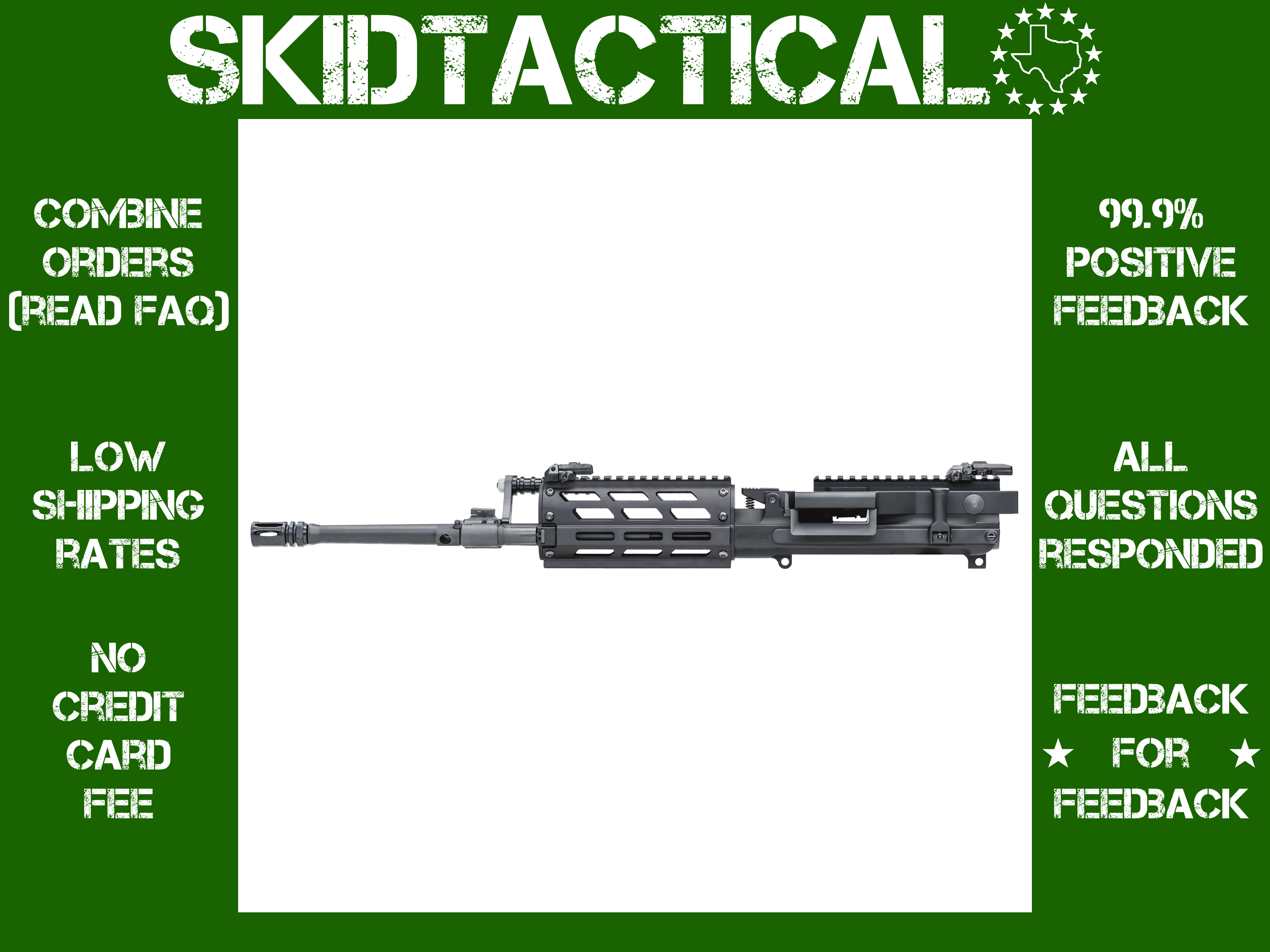 FightLite Mission Configurable Rifle 556NATO 16.25" Upper - Black-img-0