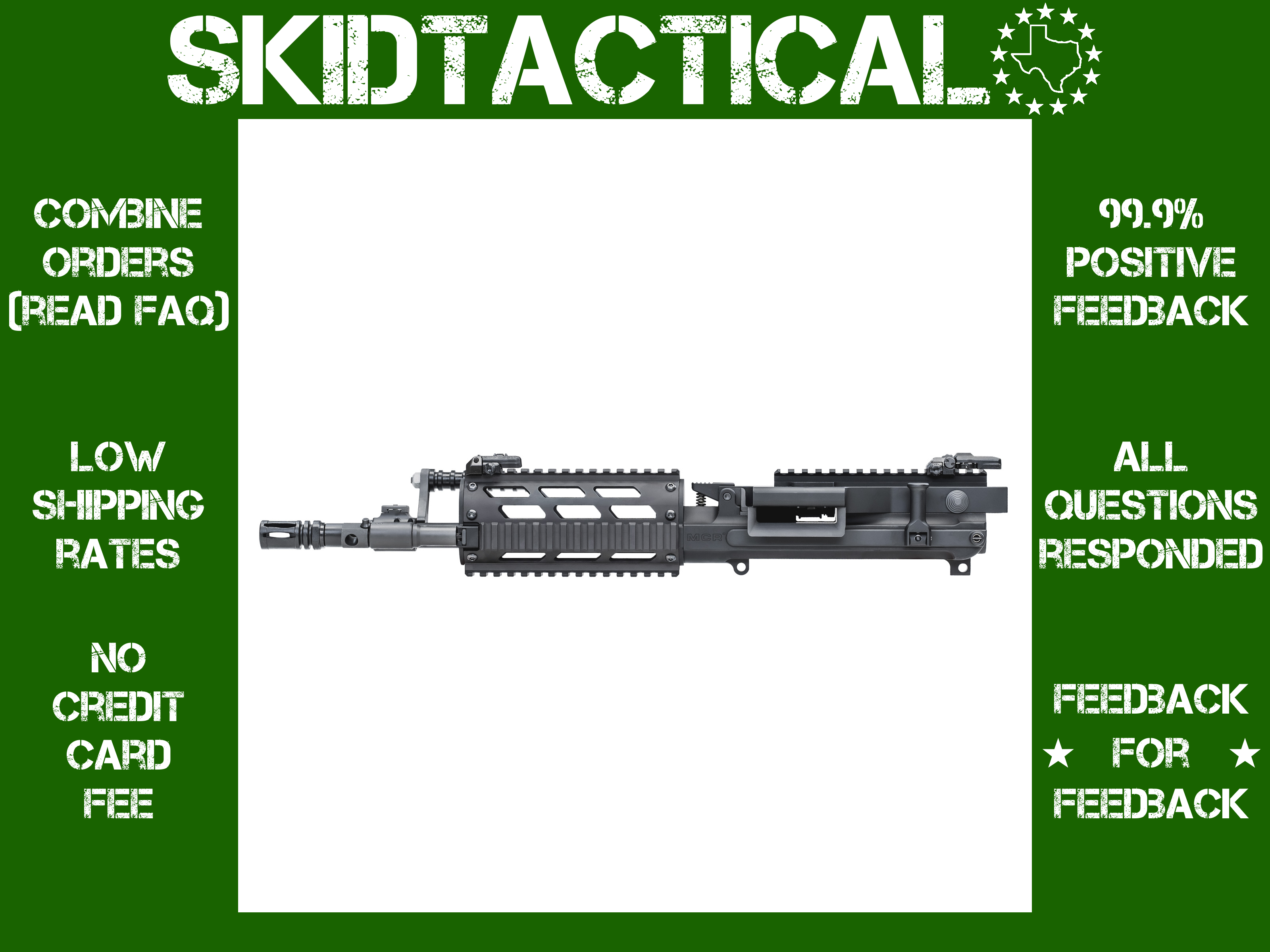 FightLite Mission Configurable Rifle 556NATO 12.5" Upper - Black-img-0