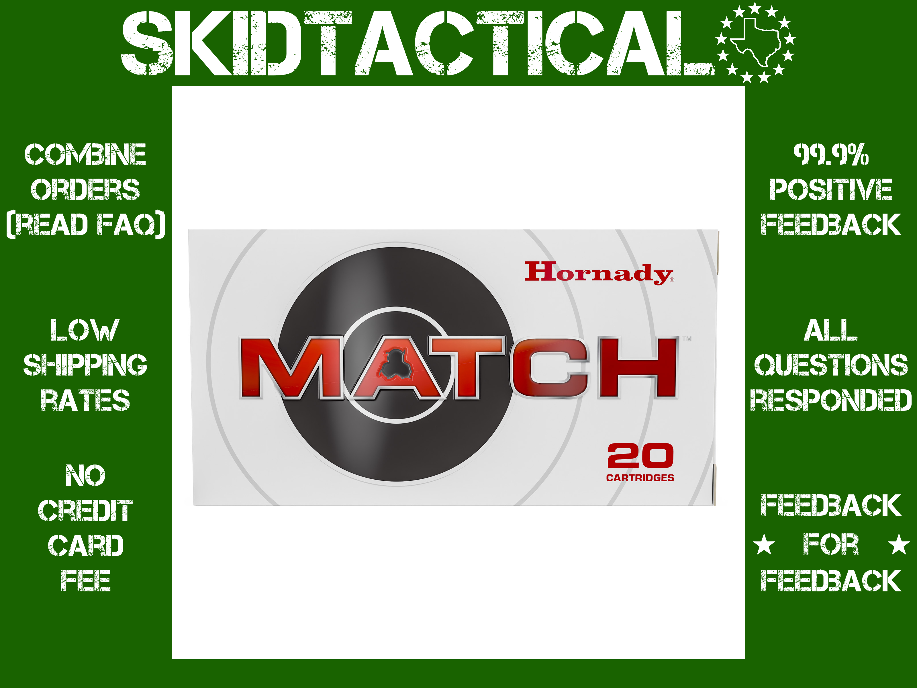 Hornady Match 22 Creedmoor 80gr ELD Match - 20rd-img-0