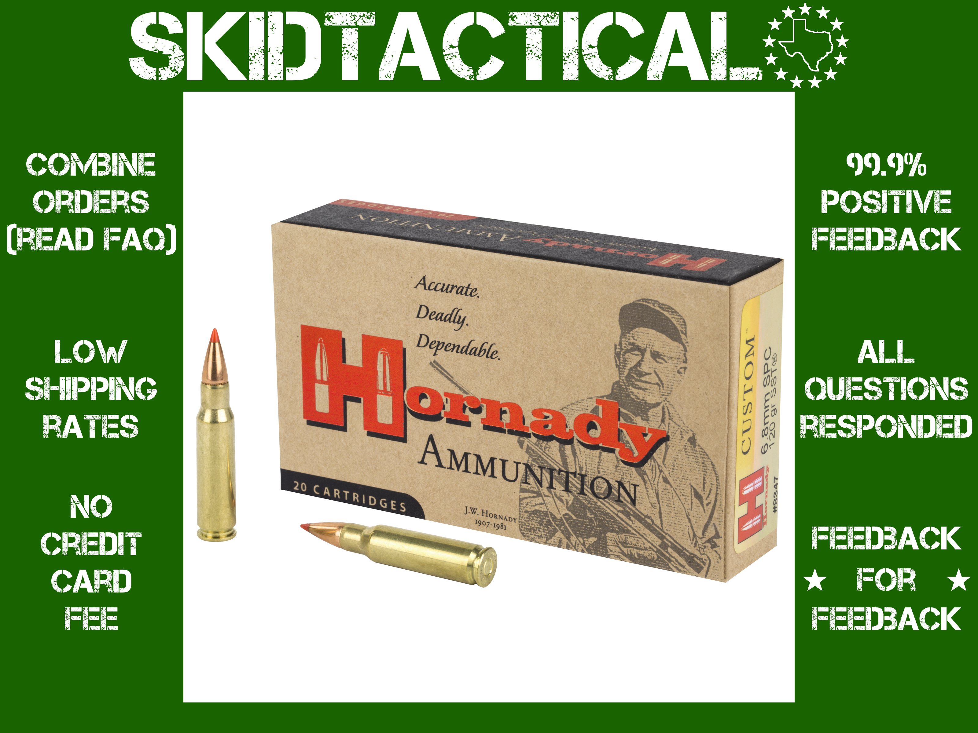 Hornady Custom 6.8 SPC 120gr SST - 20rd-img-0