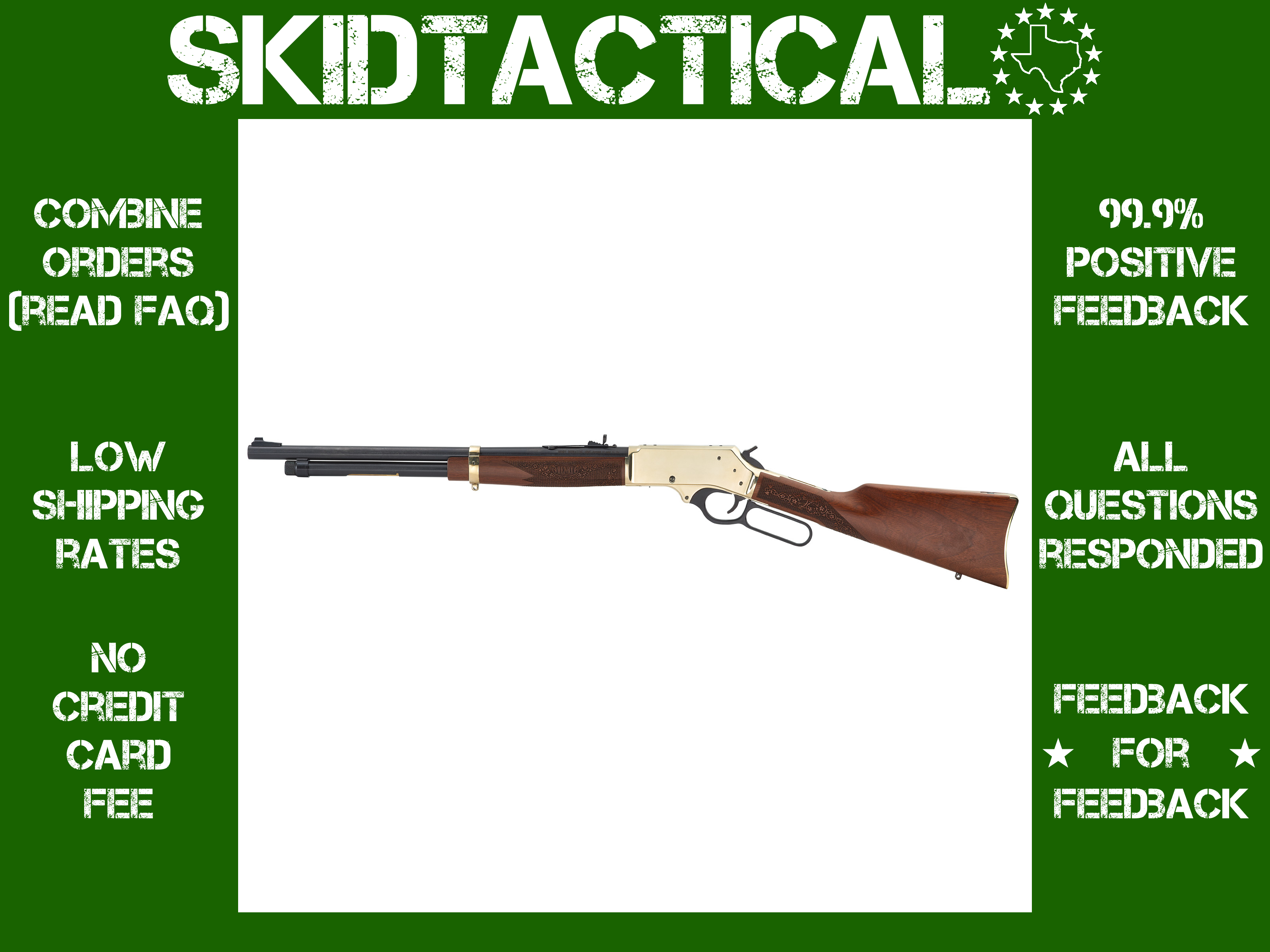 Henry Repeating Arms Side Gate Lever 20" 410 Bore 2.5" 5 Rounds Adjustable -img-0