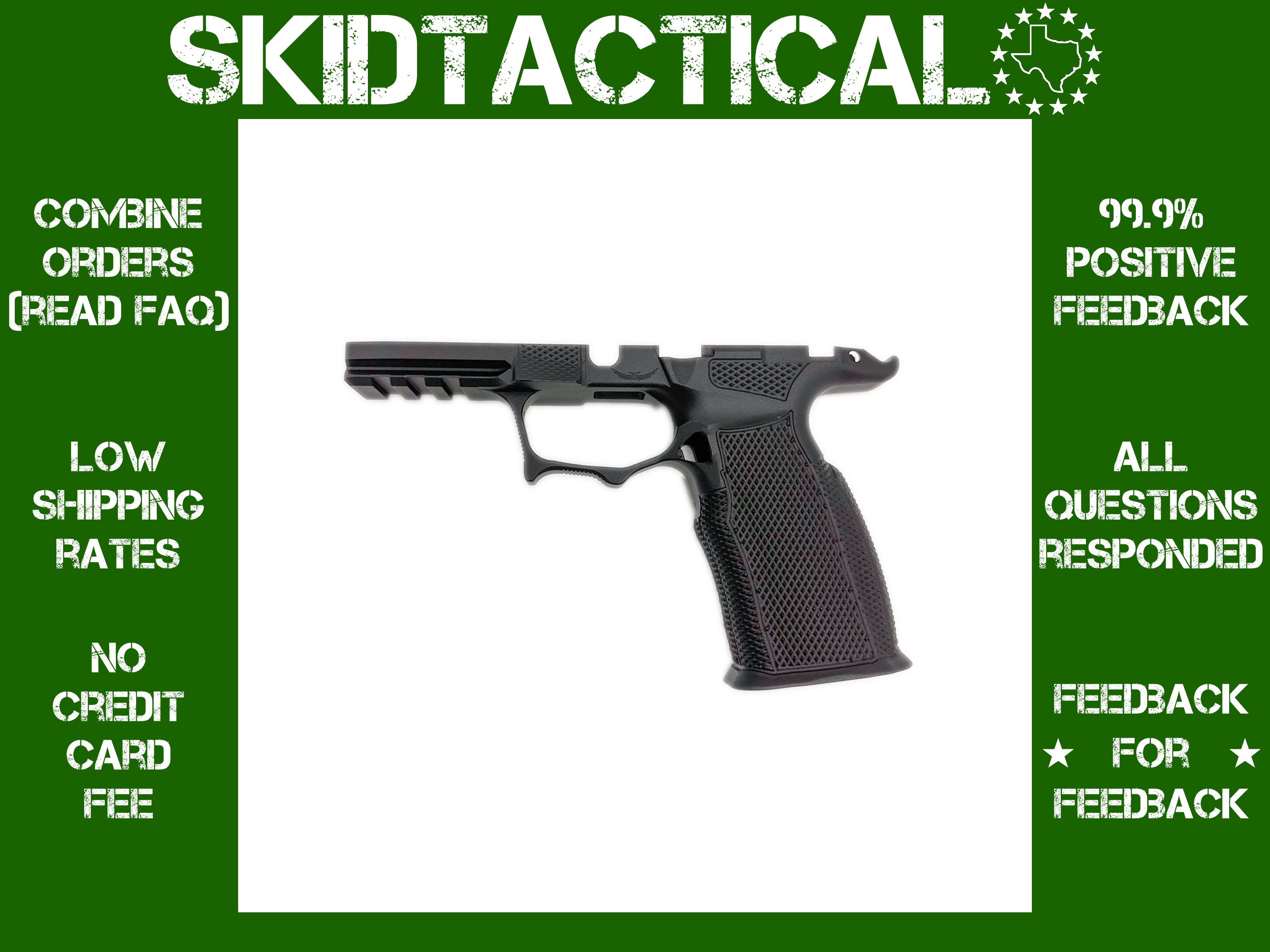 Icarus Precision Sig P365 X-Macro A.C.E. Grip Module - Black-img-0