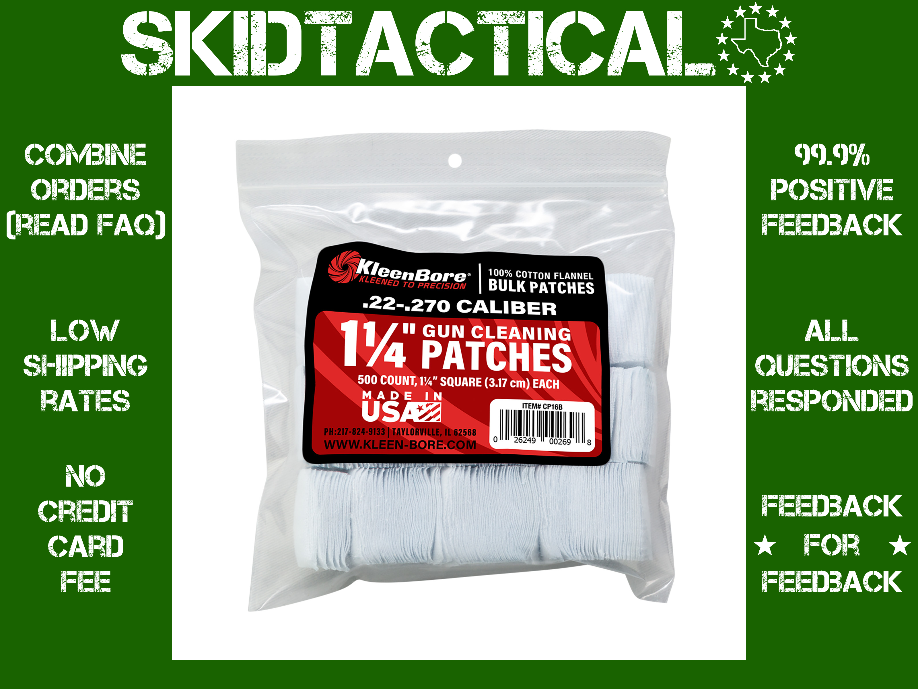 Kleen-Bore SuperShooter Patch-img-0