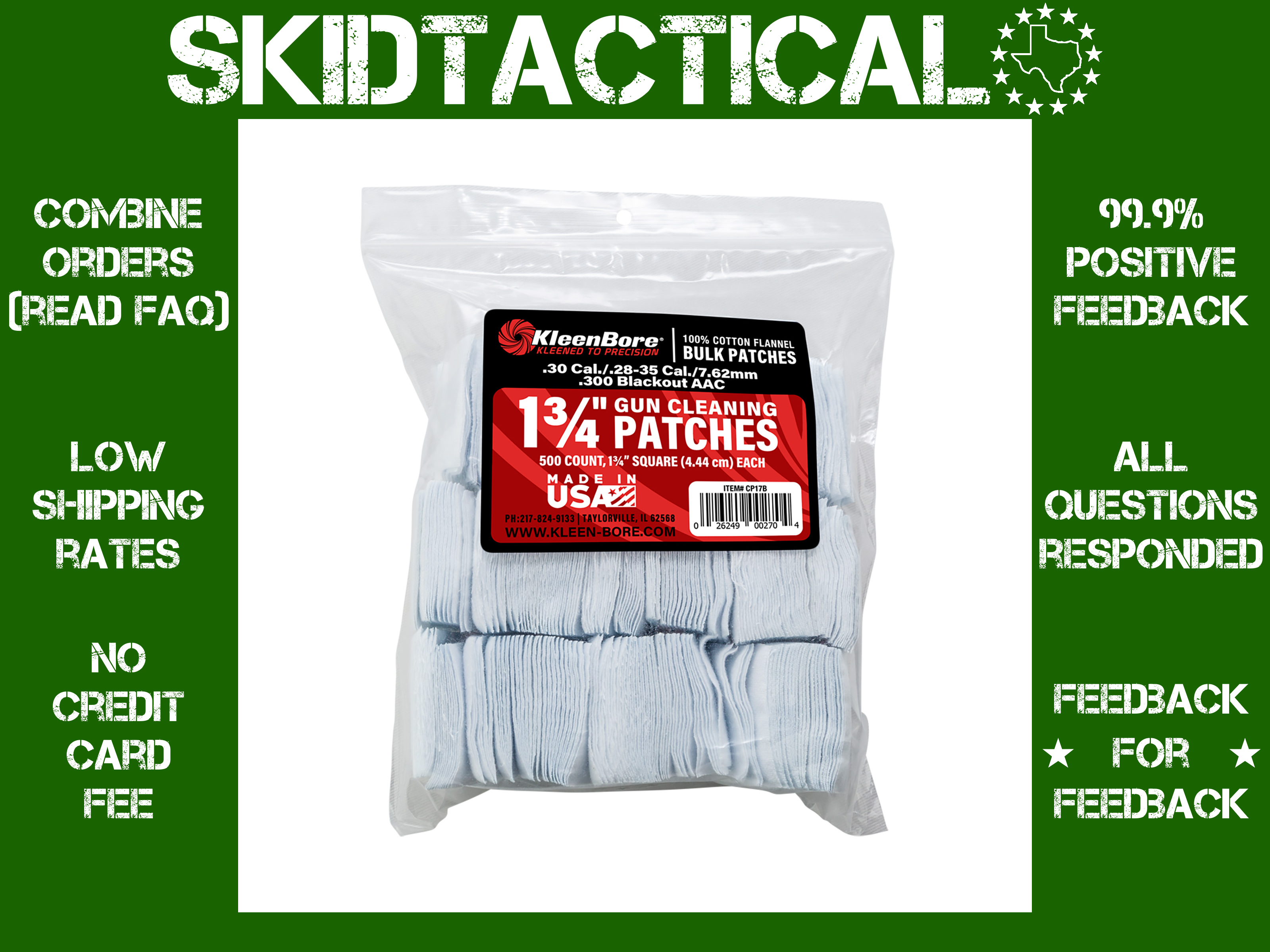Kleen-Bore SuperShooter Patch-img-0