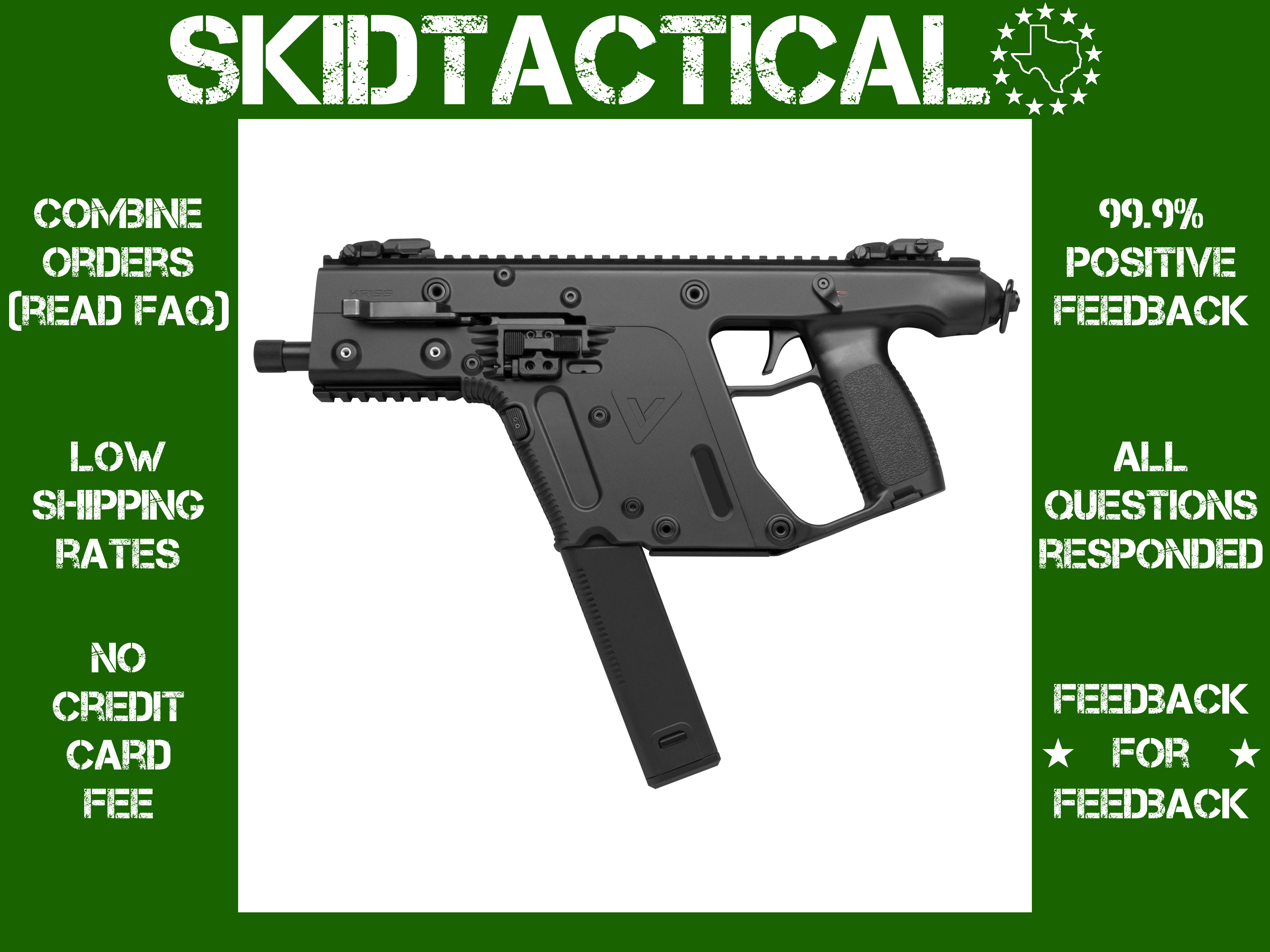 KRISS USA, Inc Vector SDP Gen II Pistol 5.5" 9MM 40 Rounds Front/Rear Flip -img-0
