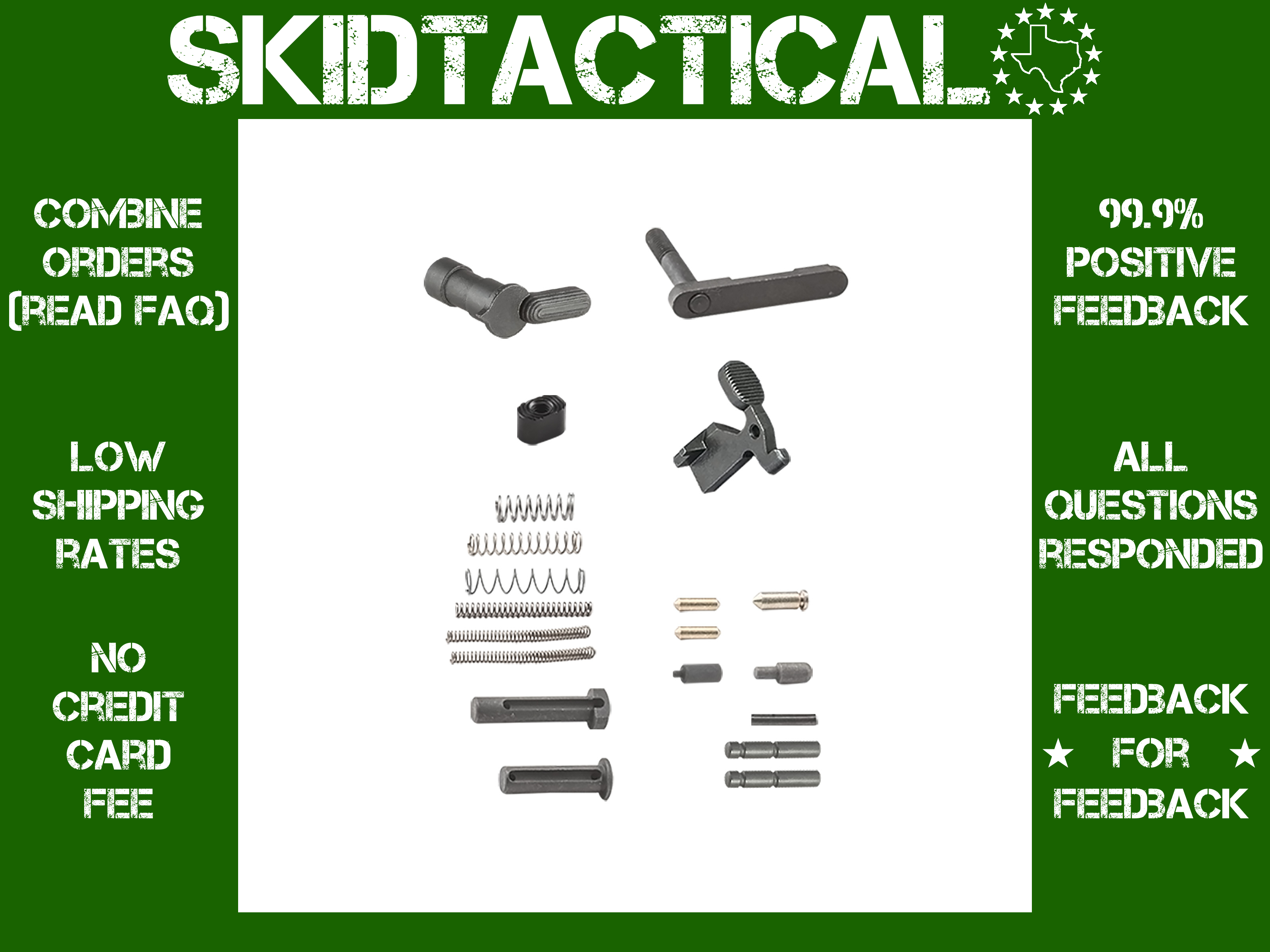 Luth-AR AR-15 Builder Lower Parts Kit-img-0