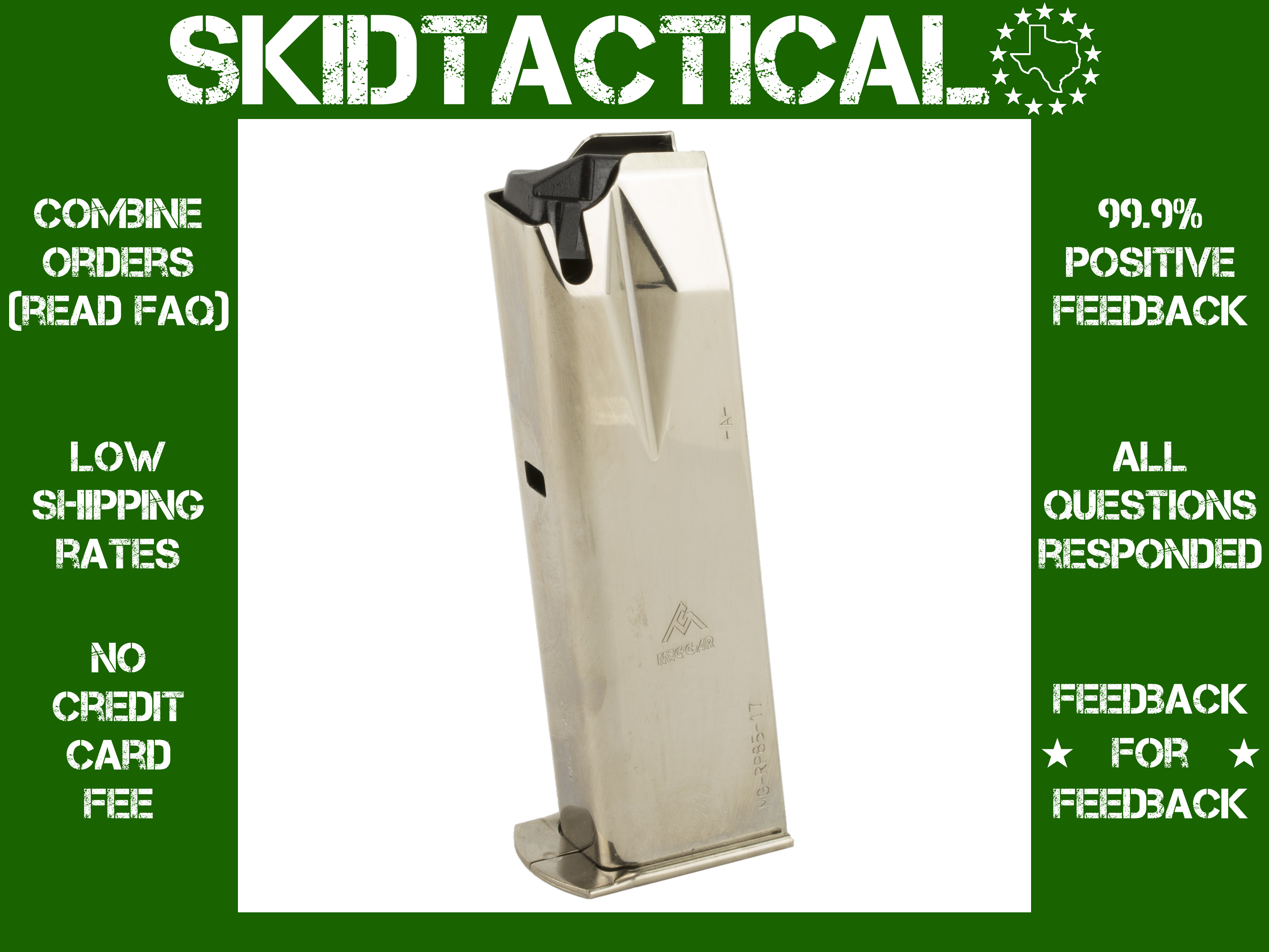 Mec-Gar USA Ruger P85 9MM Magazine 17 Rounds-img-0