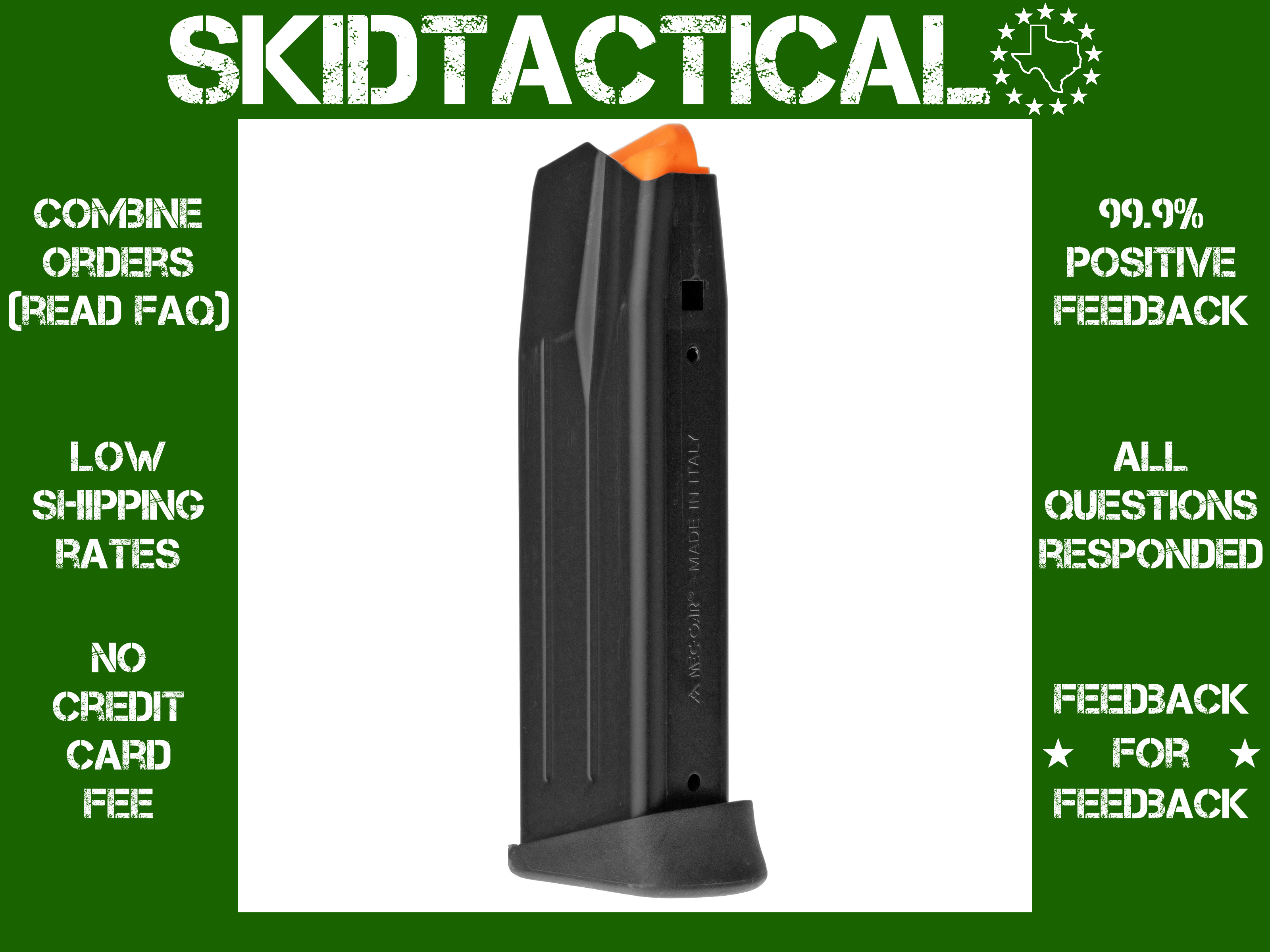 Taurus USA TH 40 S&W Magazine 15 Rounds - Black-img-0