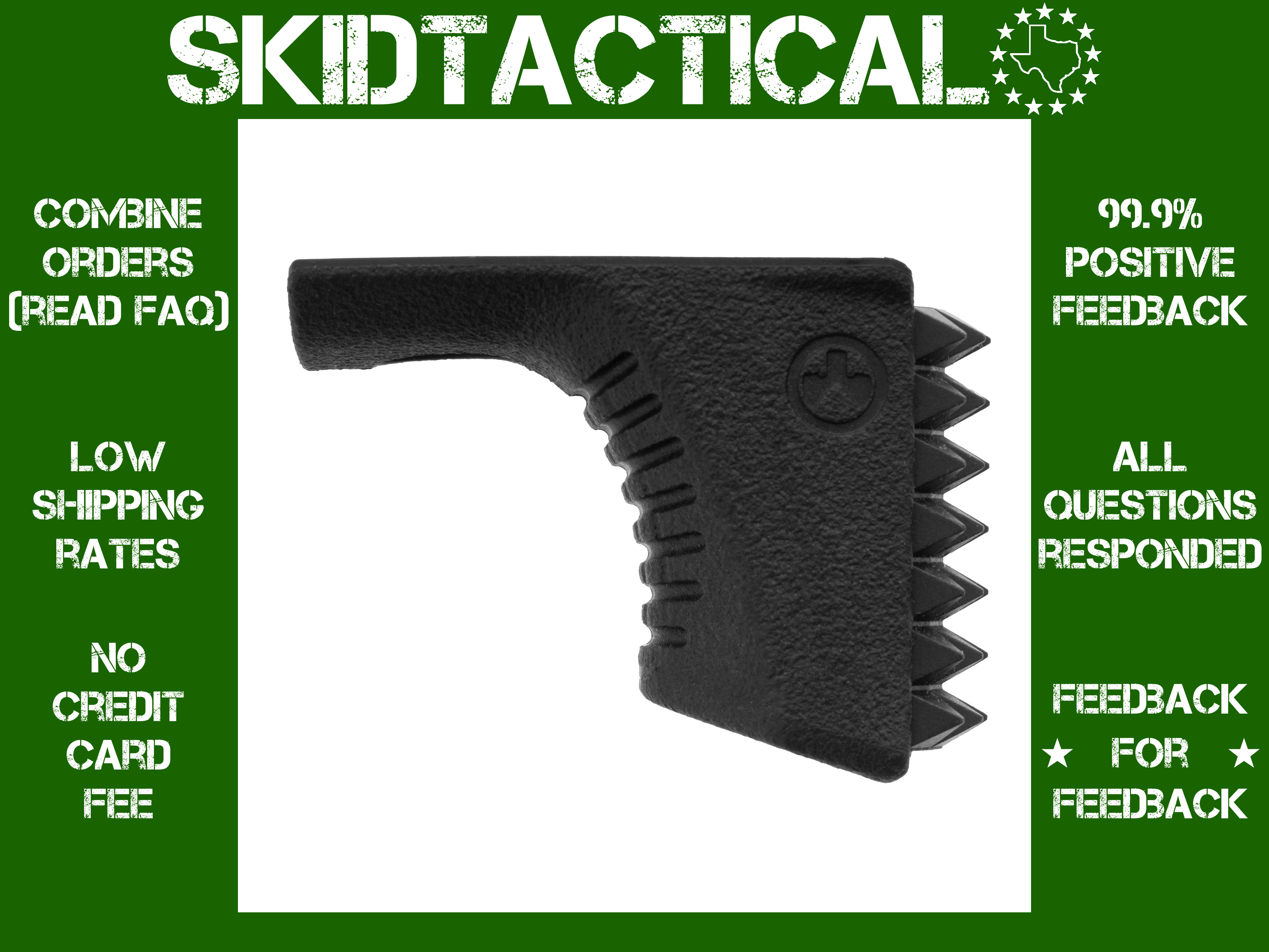 Magpul Industries Fits M-LOK Barricade Stop Hand Stop - Black-img-0