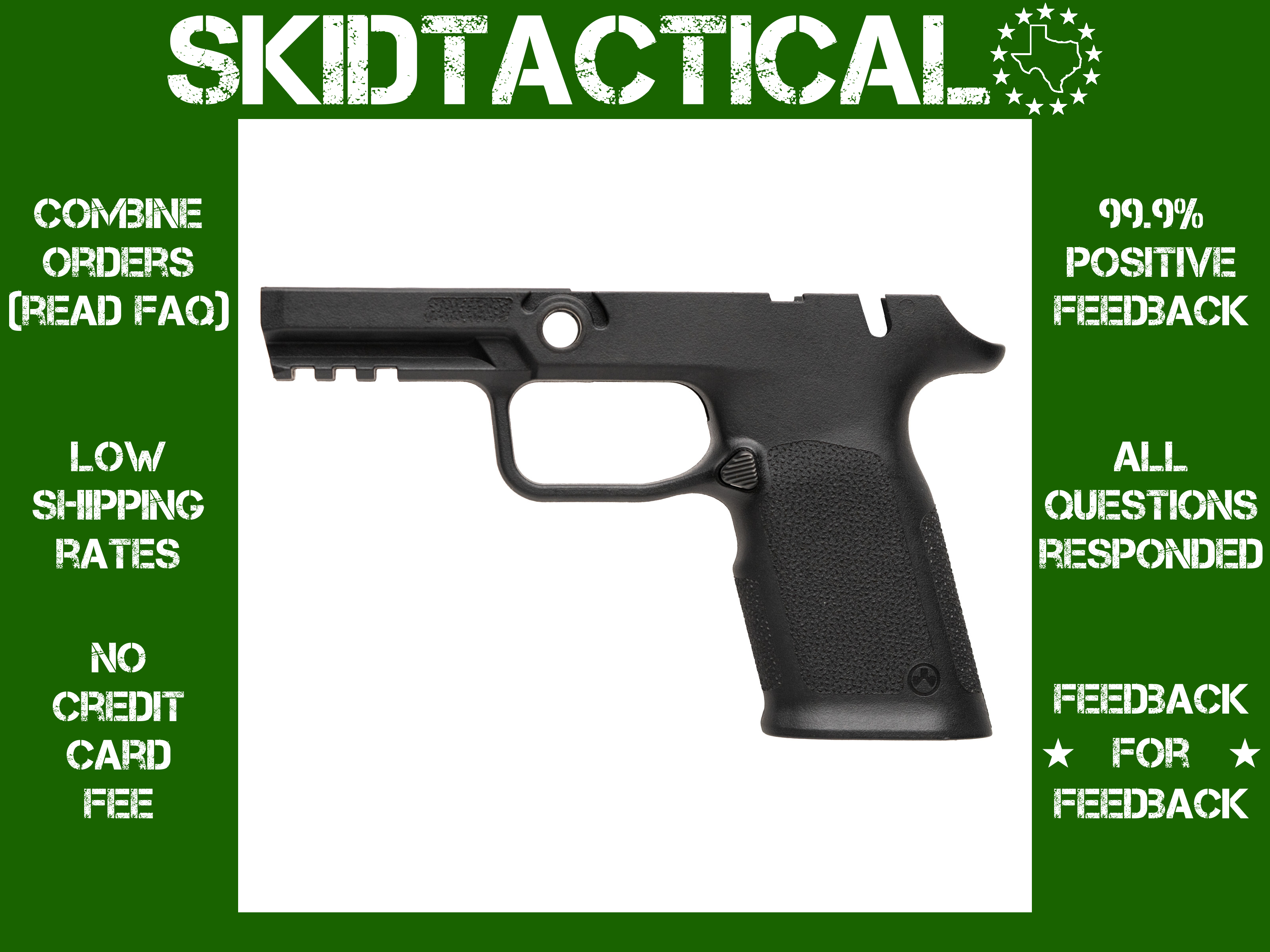 Magpul Industries Sig P320 EHG SG9 Frame Grip Module Full Size - Black-img-0