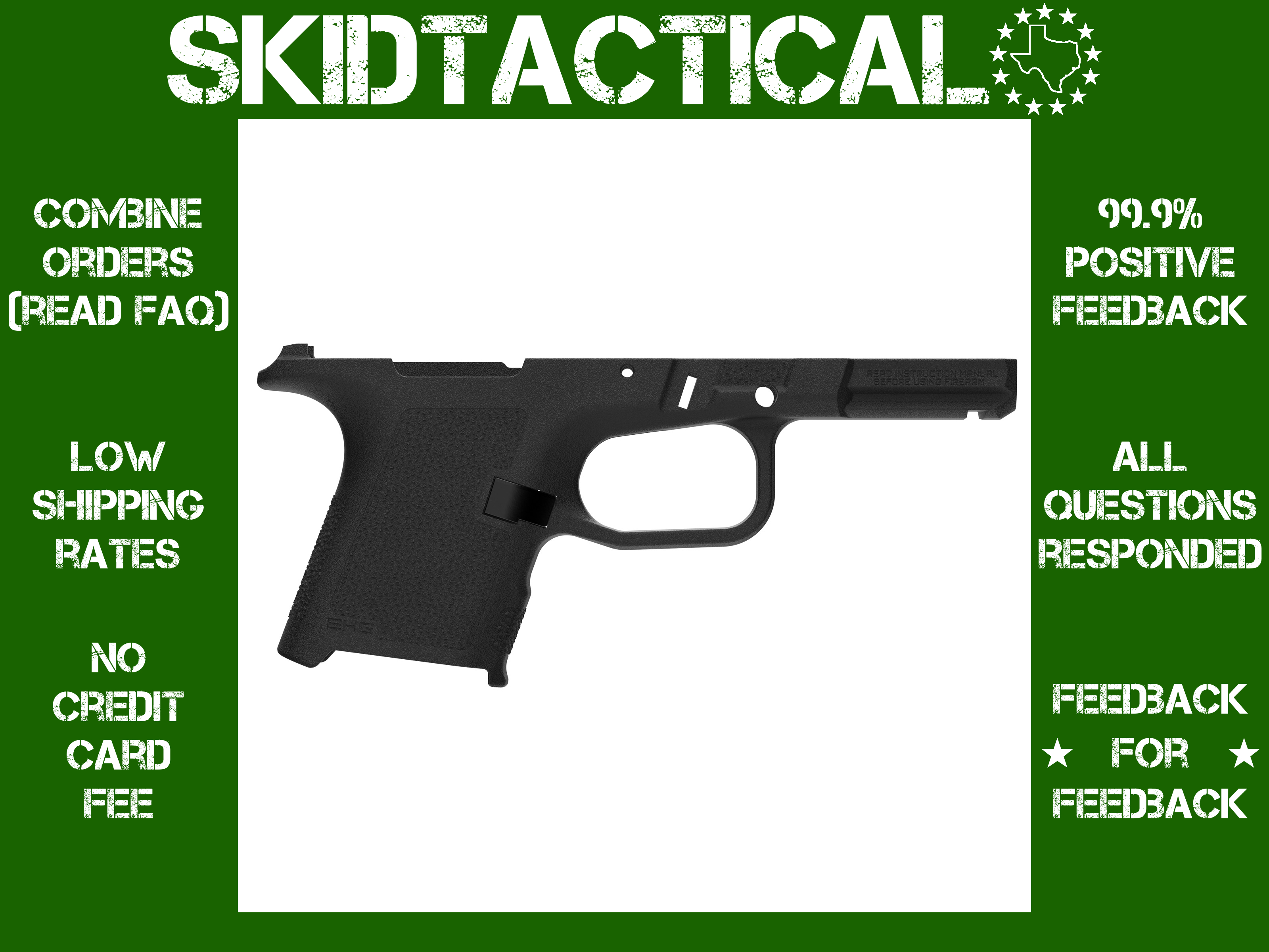 Magpul Industries Ruger RXM Sub-Compact EHG RG9 Grip - Black-img-0