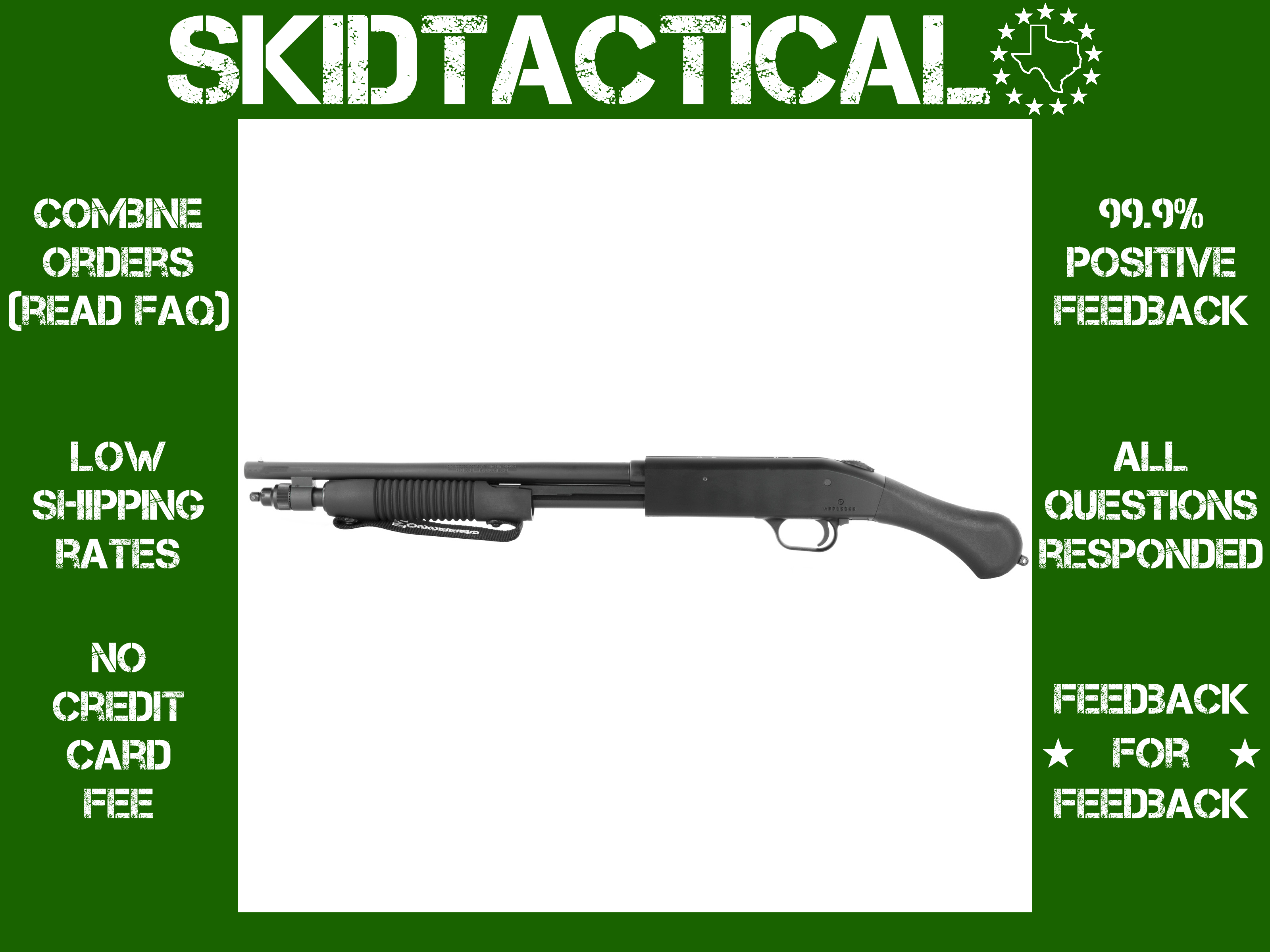 Mossberg 590 Shockwave 14" 410 Bore 5 Rounds Bead - Black-img-0