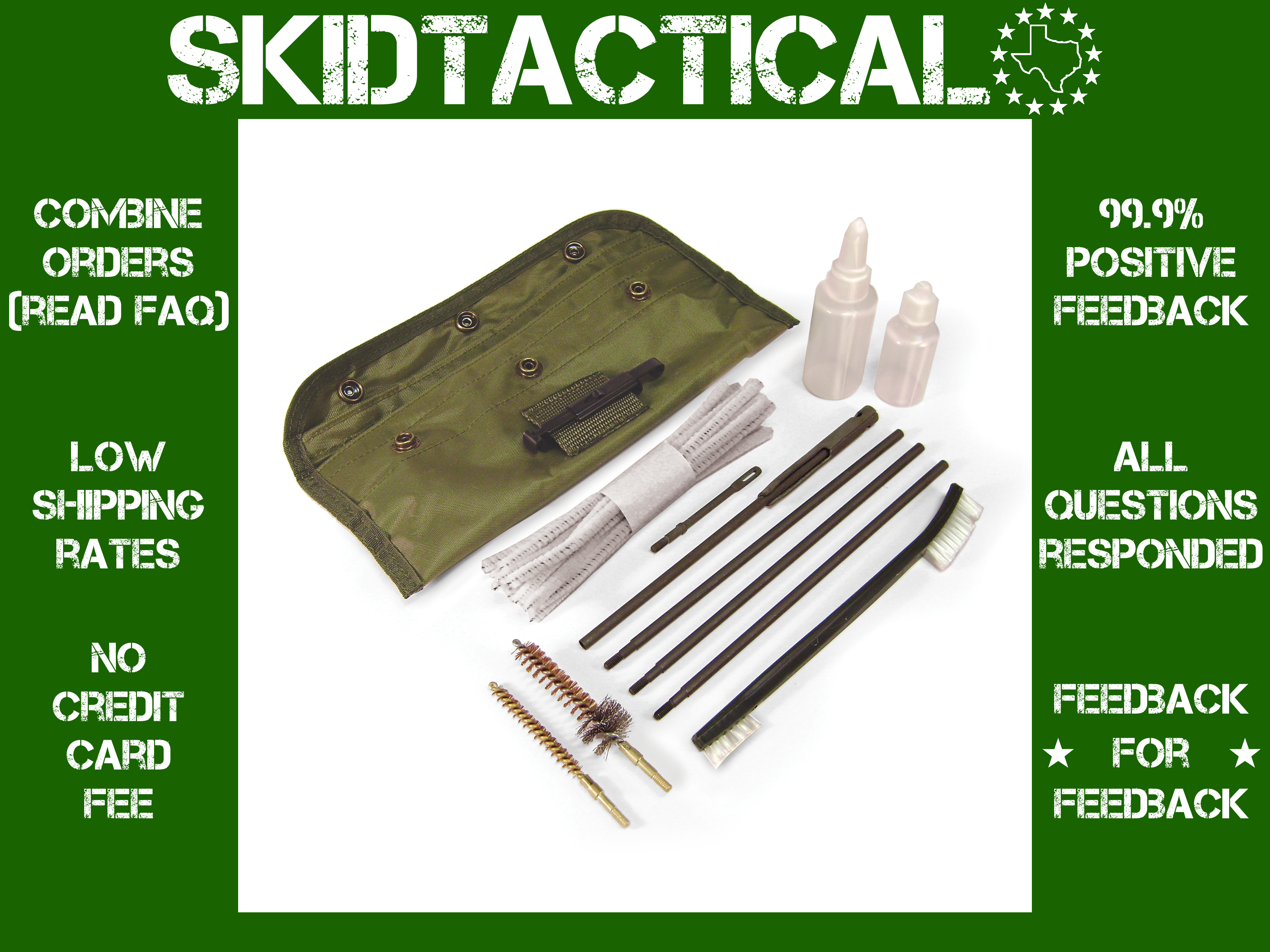 PS Products AR15 ARGCK Cleaning Kit 11 Piece Gun Cleaning Kits & Gun