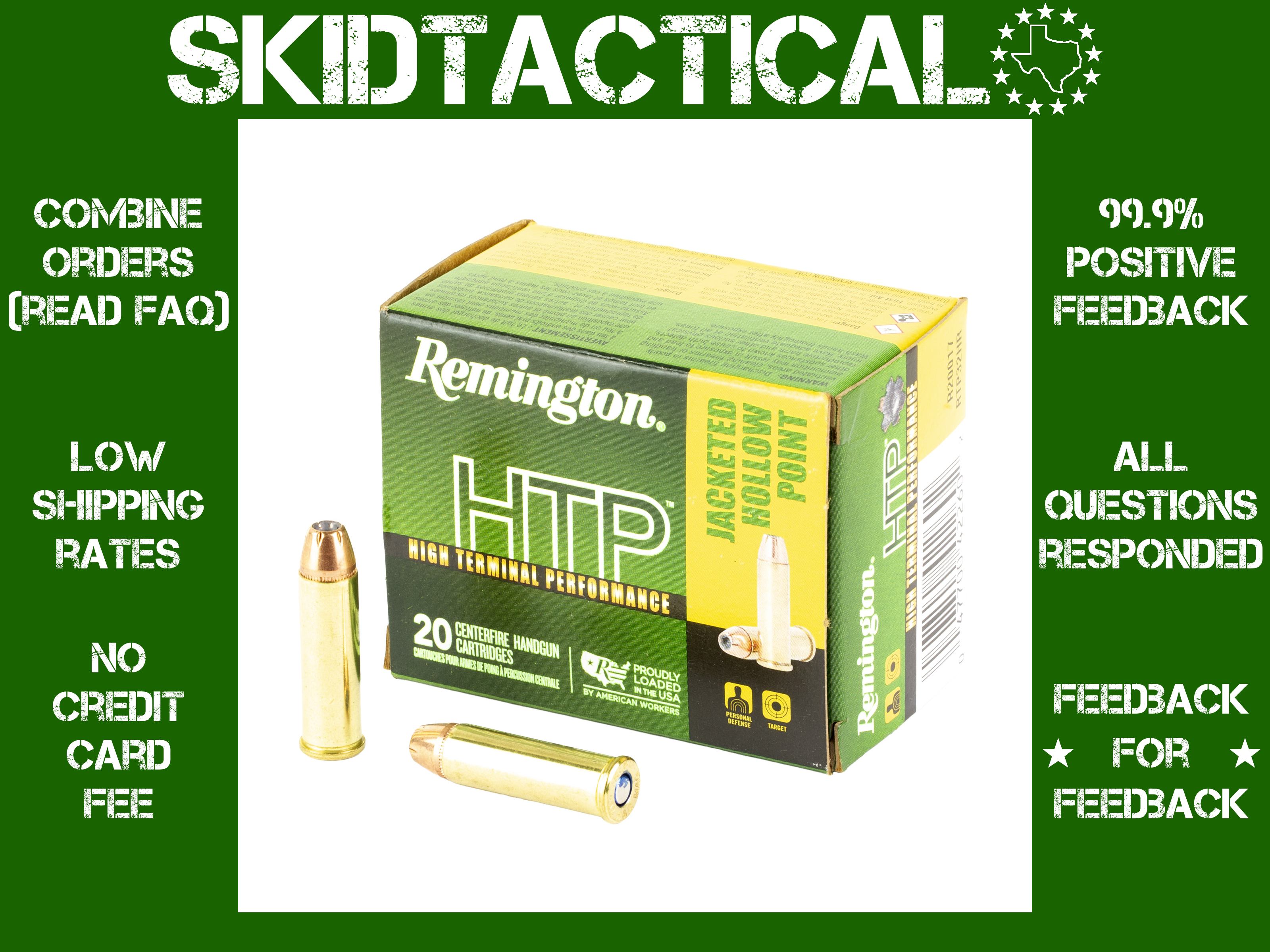 Remington High Terminal Performance 32 H&R 85gr Hollow Point - 20rd ...