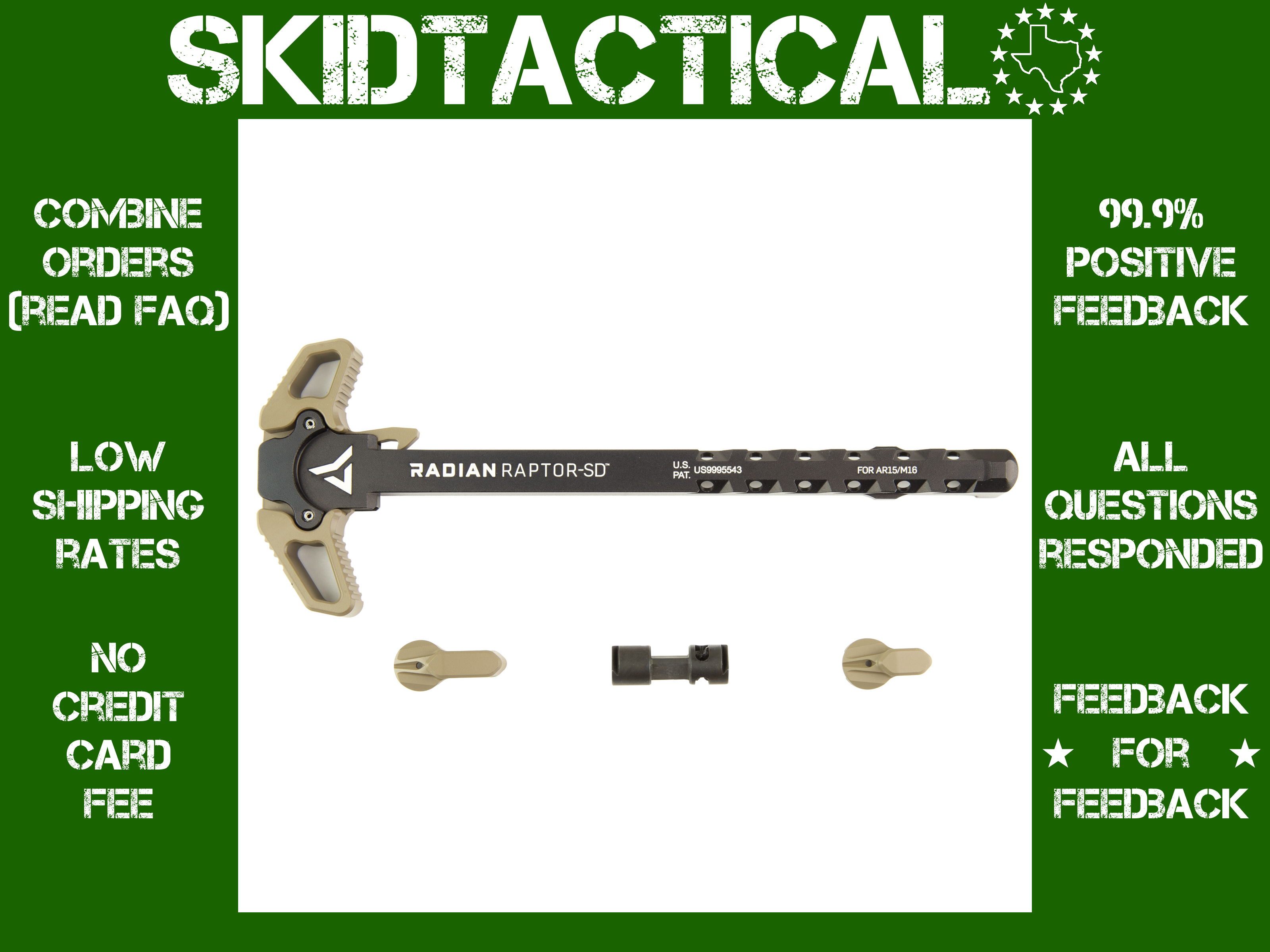 Radian Weapons Raptor-SD/Talon - Flat Dark Earth-img-0