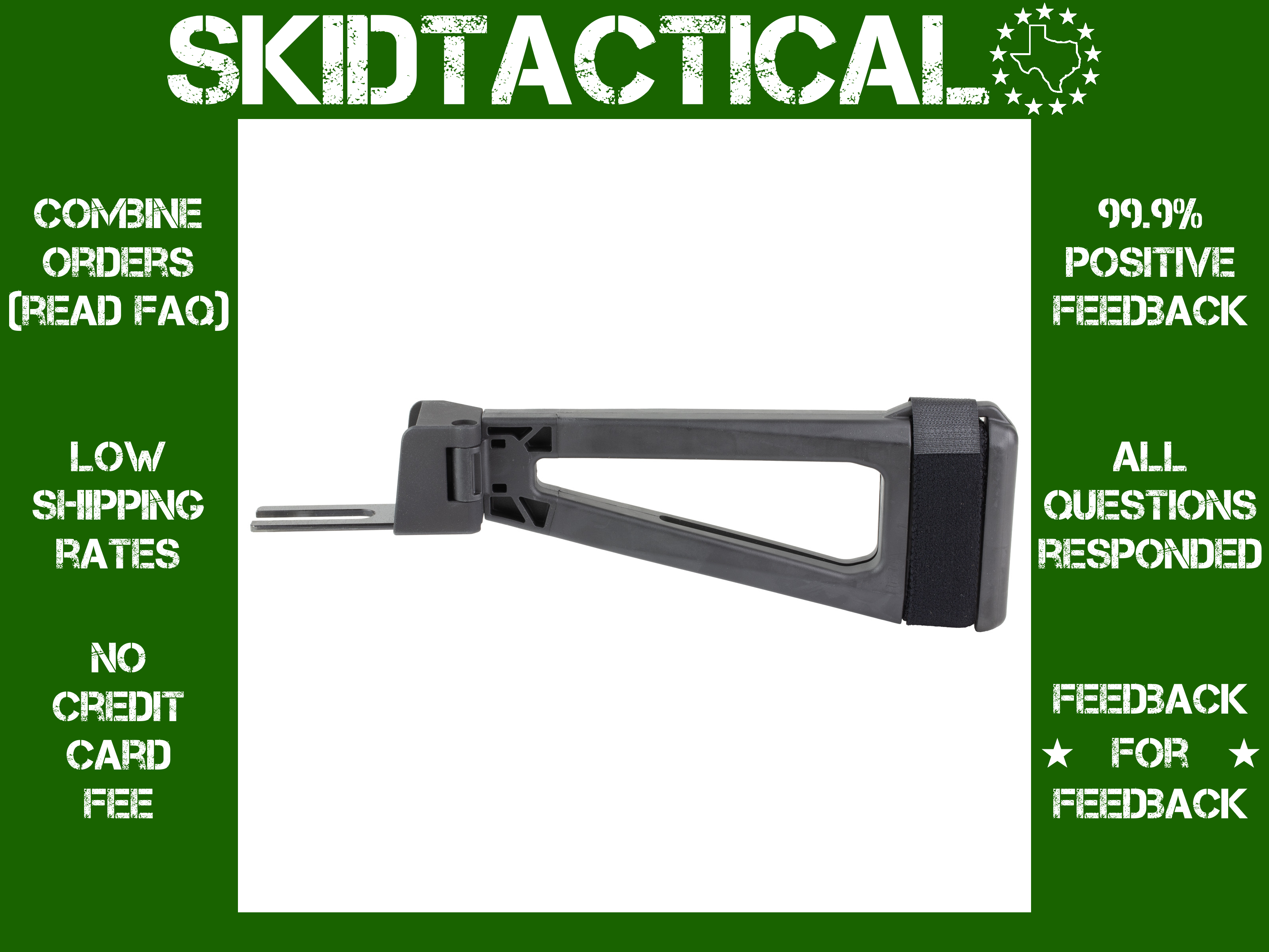 SB Tactical AK AKTF Stabilizing Brace - Black-img-0