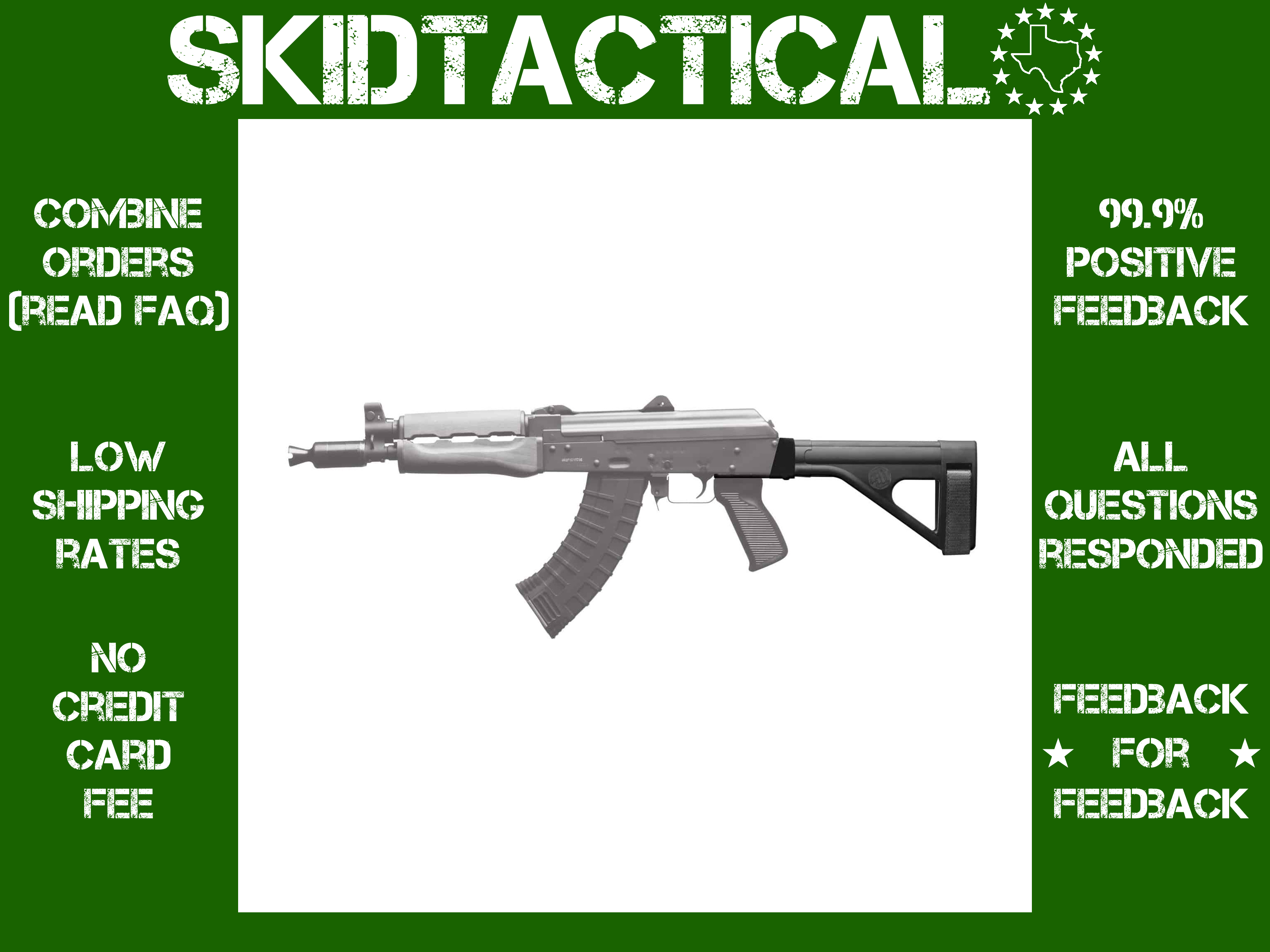 SB Tactical AK SOB47 Stabilizing Brace - Black-img-0