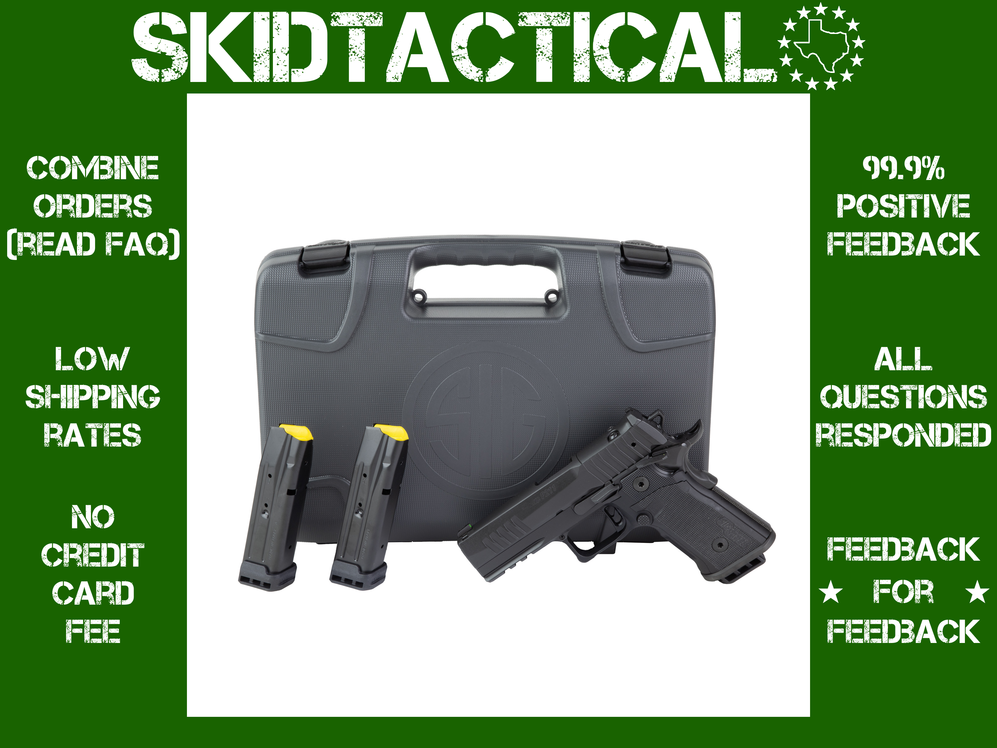 Sig Sauer P211 GT4 Single Action Only 4.2" 9MM 10 Rounds Tritium Night Sigh-img-0