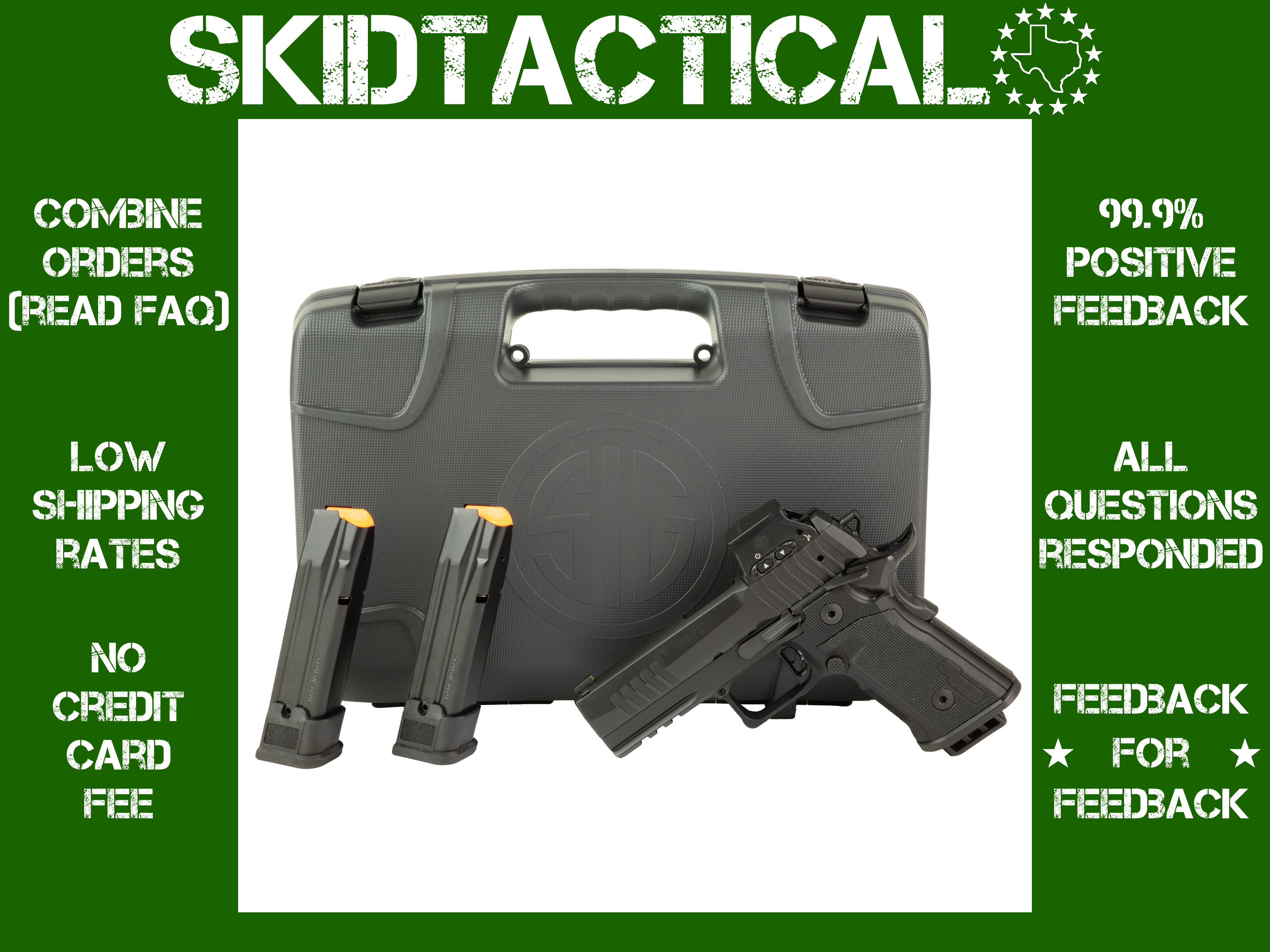 Sig Sauer P211 GT4 Single Action Only 4.2" 9MM 21 Rounds Tritium Night Sigh-img-0