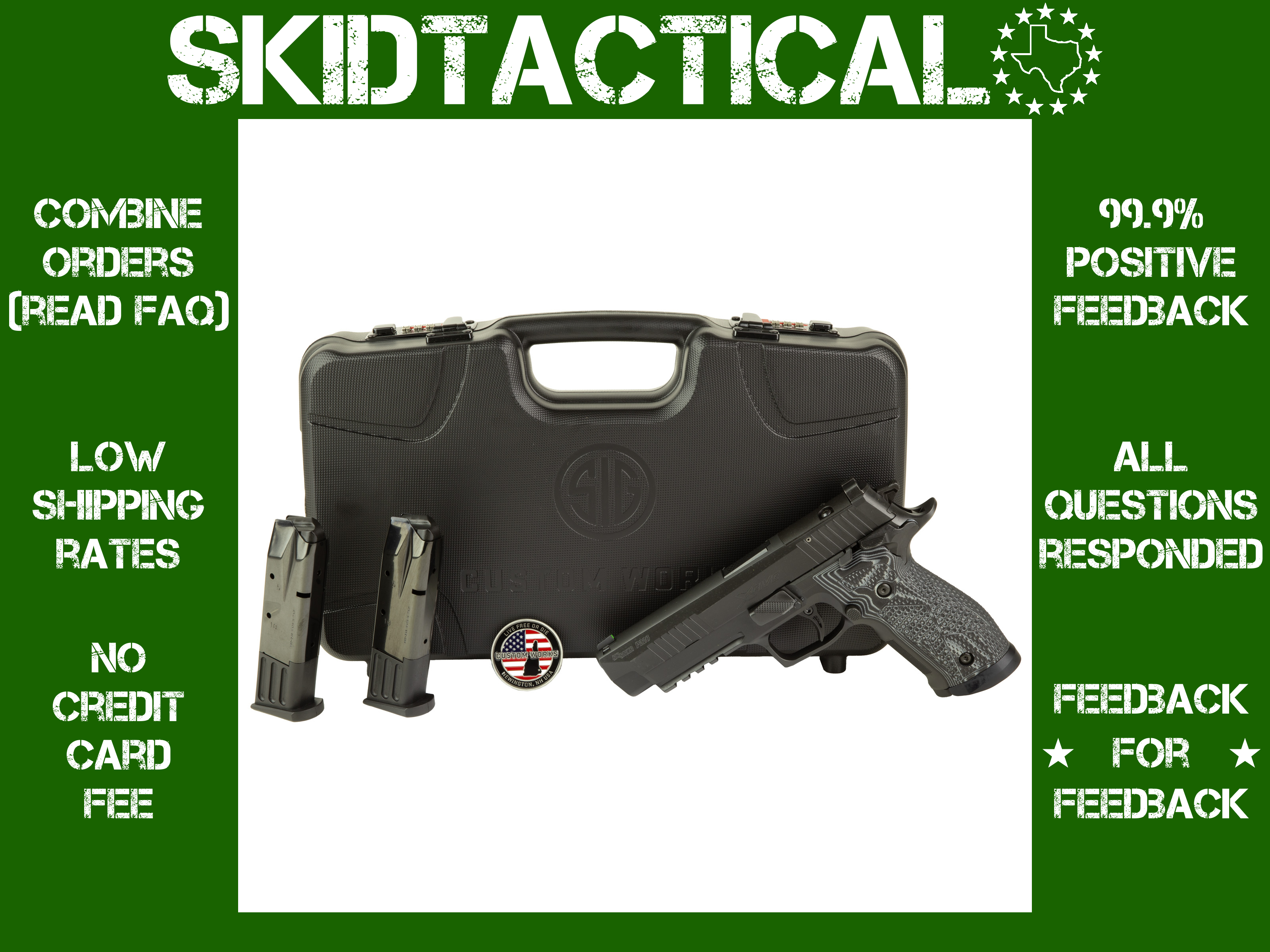 Sig Sauer P226 X-Five Extreme Single Action Only 5" 9MM 10 Rounds Fixed Nig-img-0