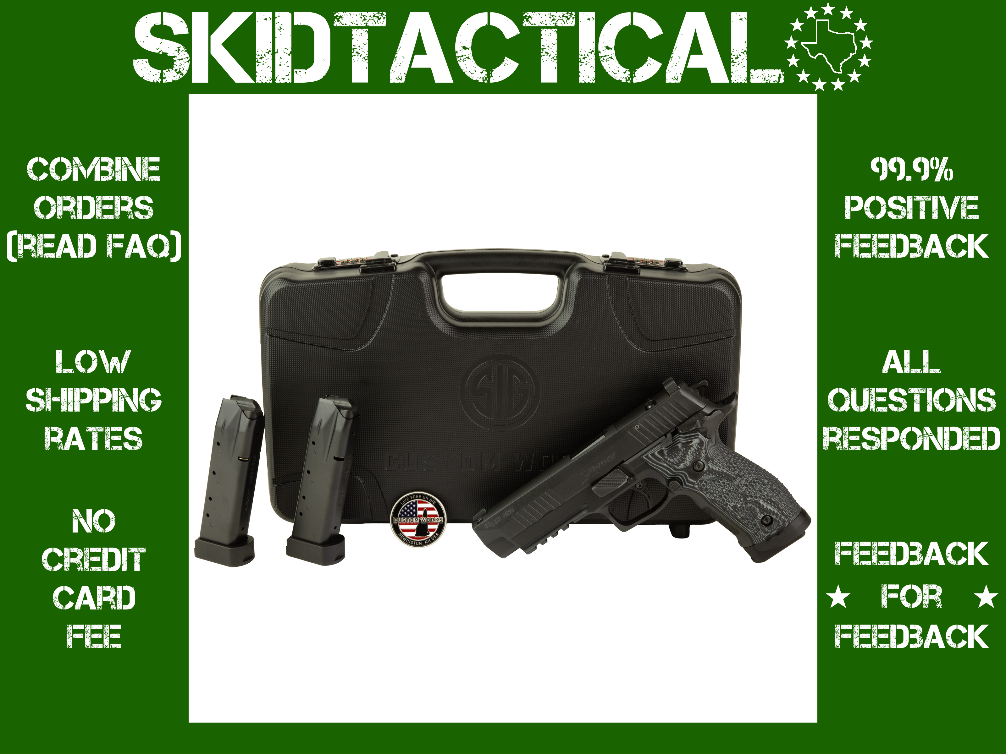 Sig Sauer P226 X-Five Extreme Single Action Only 5" 9MM 20 Rounds Fixed Nig-img-0