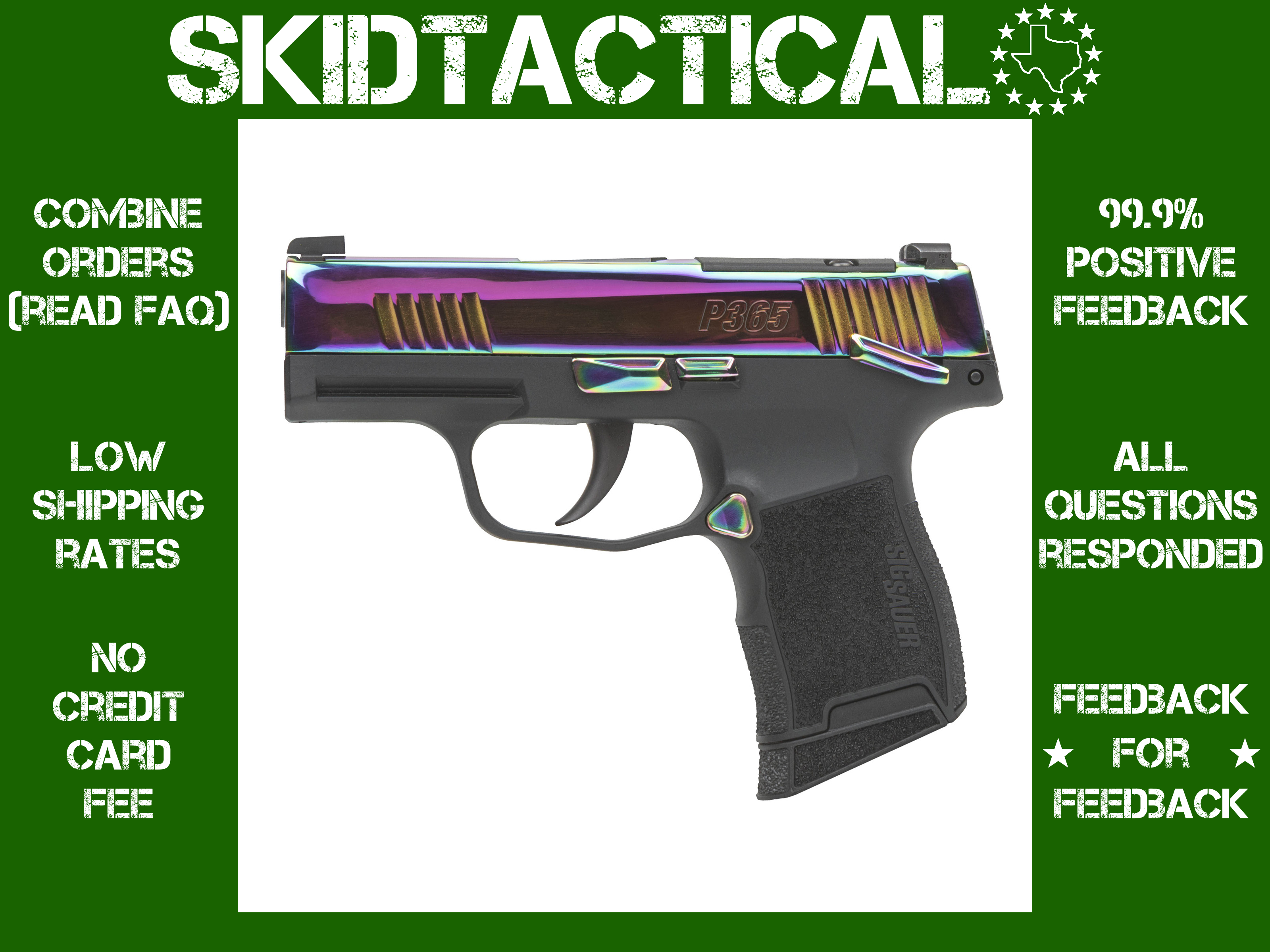 Sig Sauer P365 Striker Fired 3.1" 380 ACP 10 Rounds Siglite Night Sights - -img-0