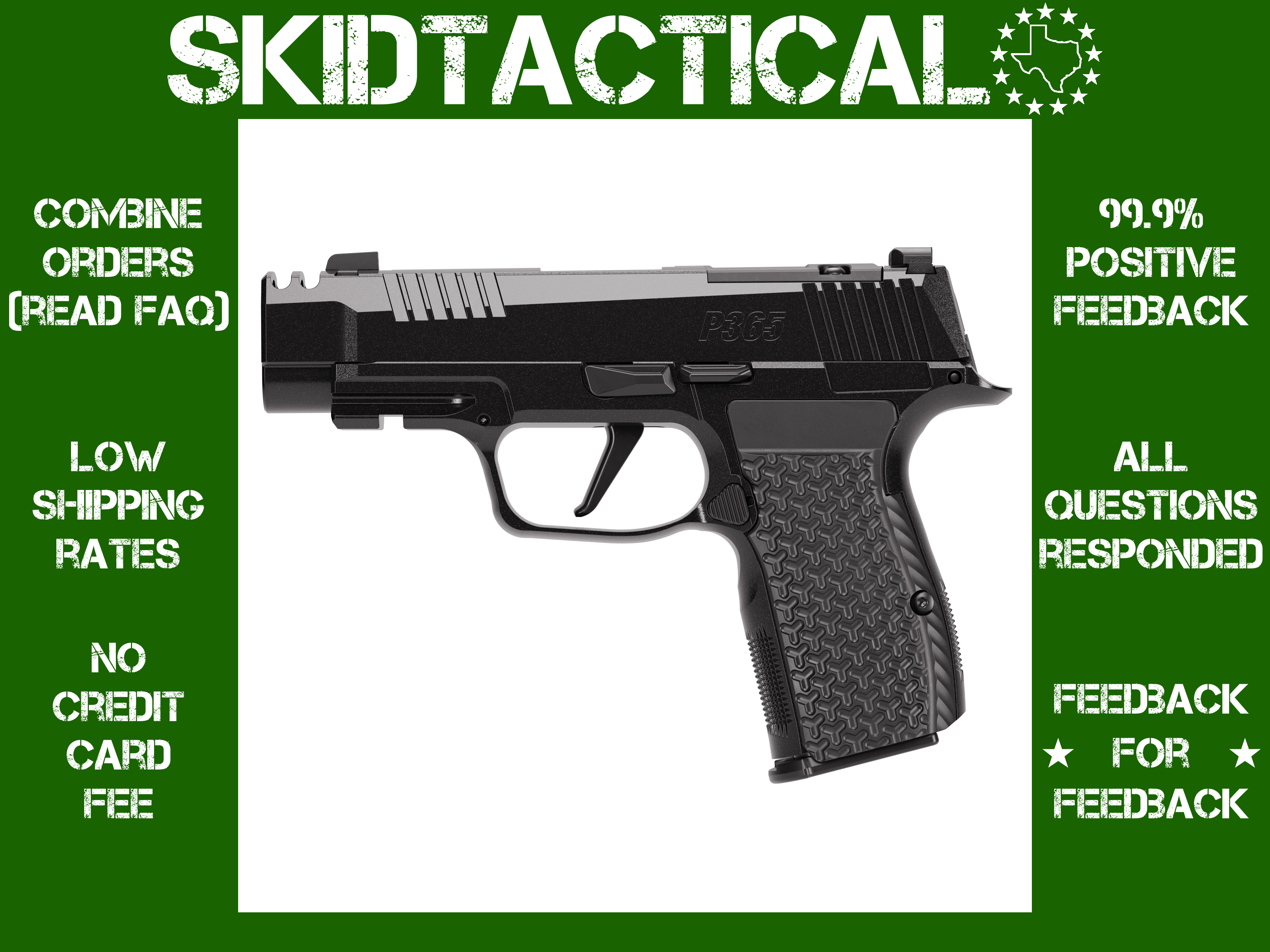 Sig Sauer P365 Striker Fired 3.1" 380 ACP 12rd Night Sights - Black-img-0