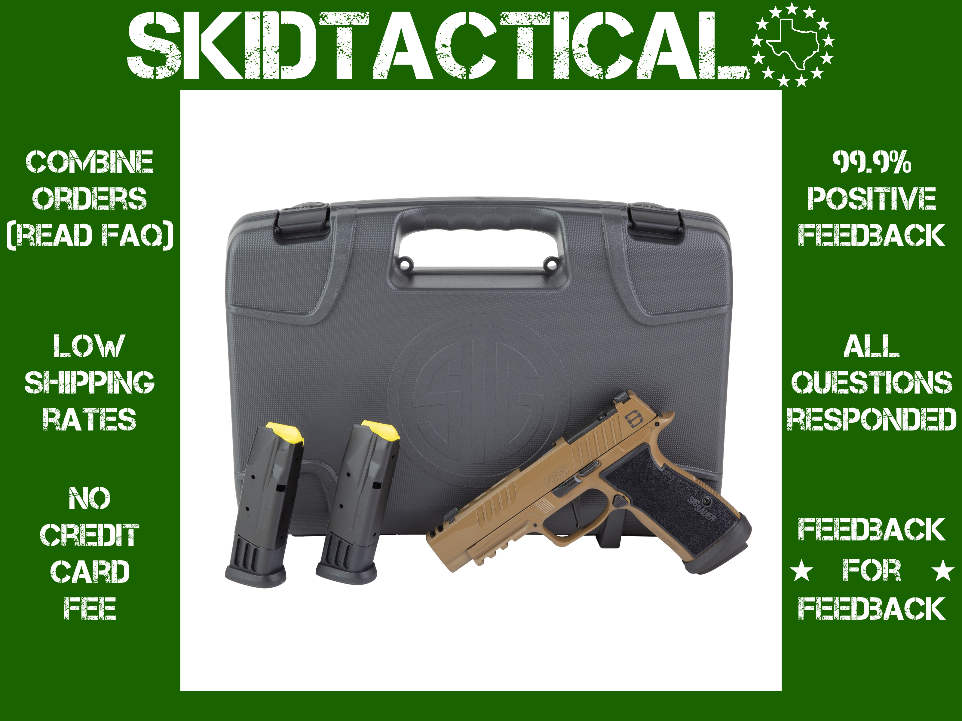 Sig Sauer P365 DH3 AXG Striker Fired 3.7" 9MM 10 Rounds Tritium Night Sight-img-0