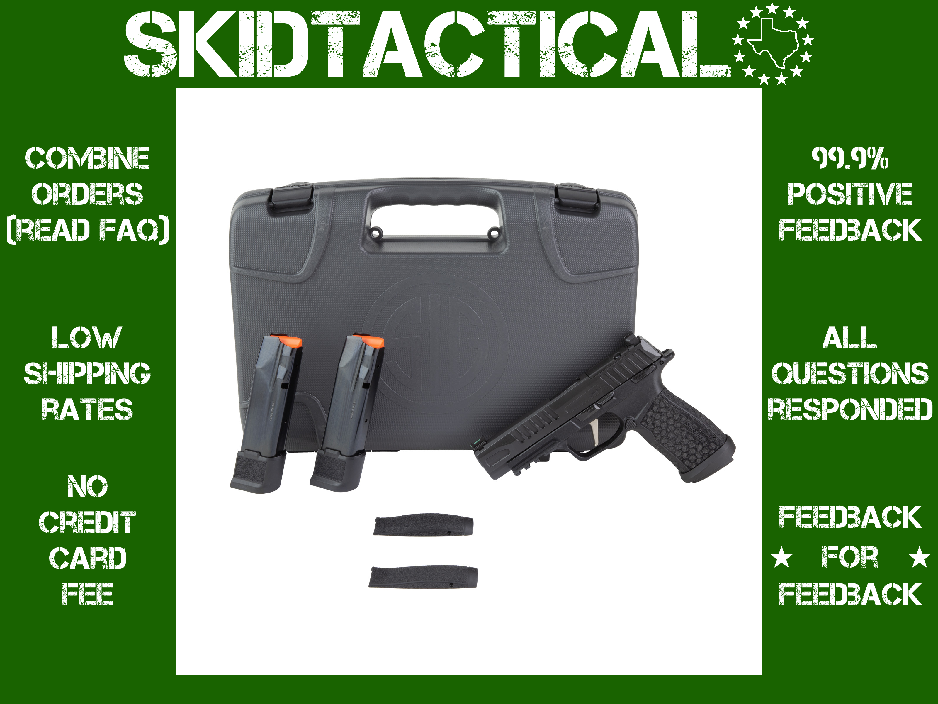Sig Sauer P365 FUSE Striker Fired 4.3" 9MM 21 Rounds Fiber Optic - Black-img-0
