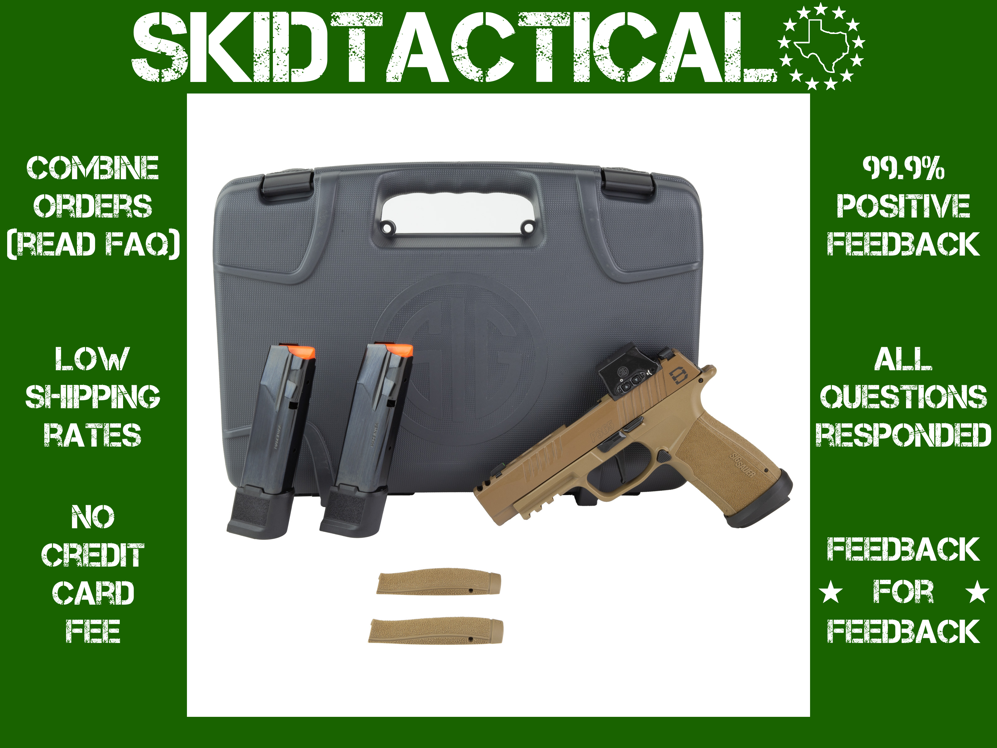 Sig Sauer P365 XF DH3 Striker Fired 3.7" 9MM 21 Rounds Tritium Night Sights-img-0