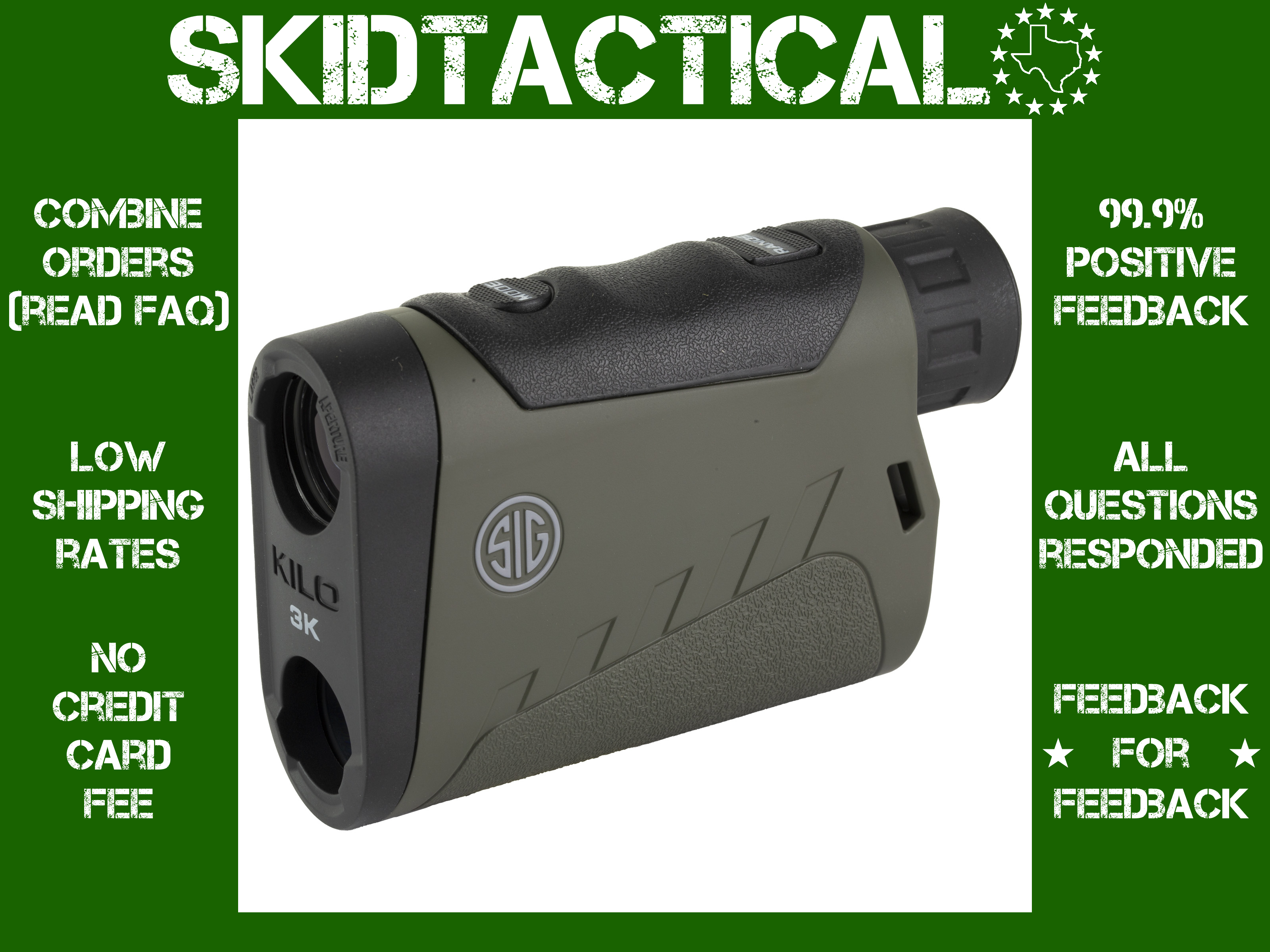 Sig Sauer KILO3K 6X Rangefinder - Ranger Green-img-0