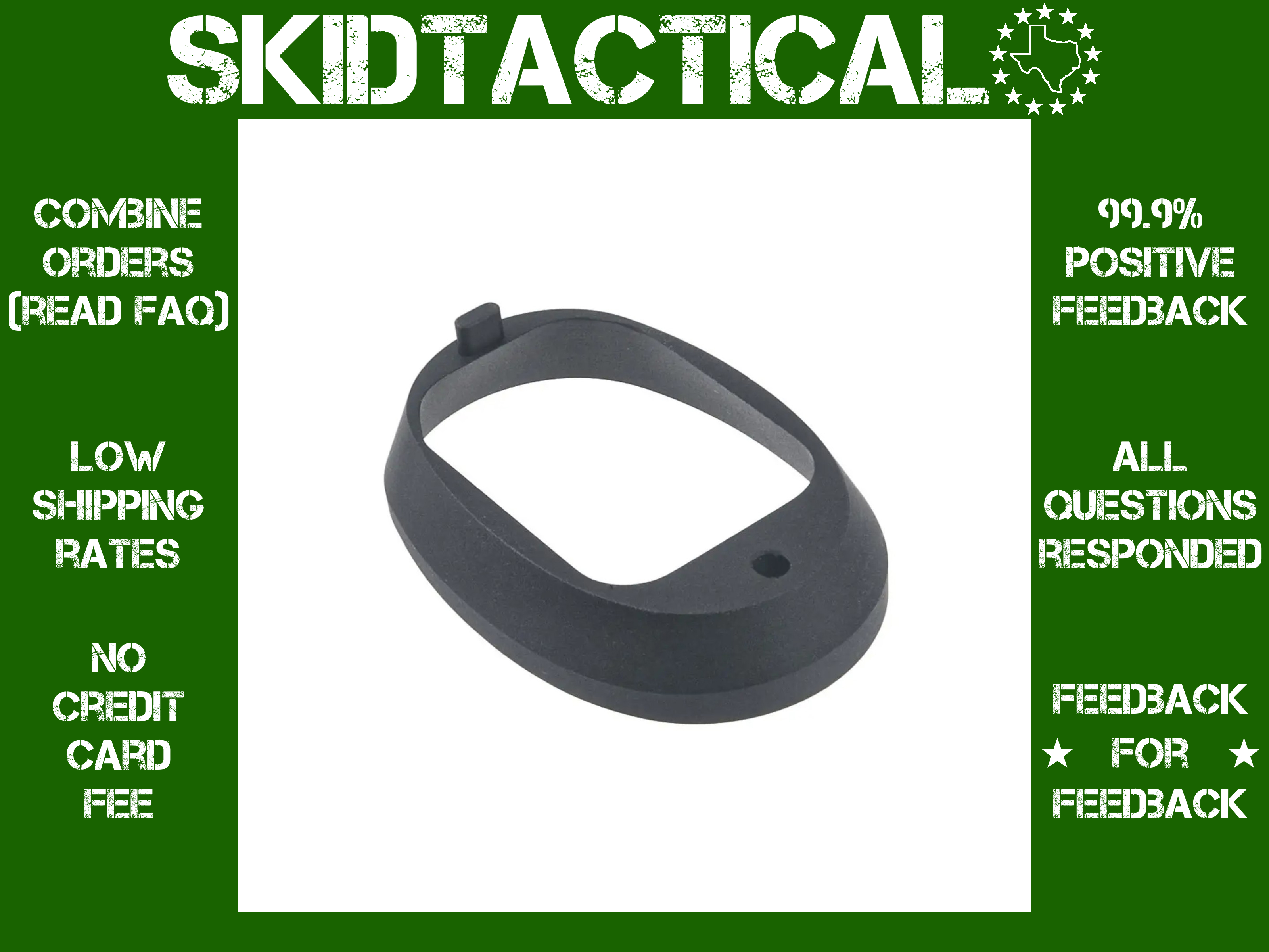 Sharps Bros. Mag Funnel Magwell - Black-img-0