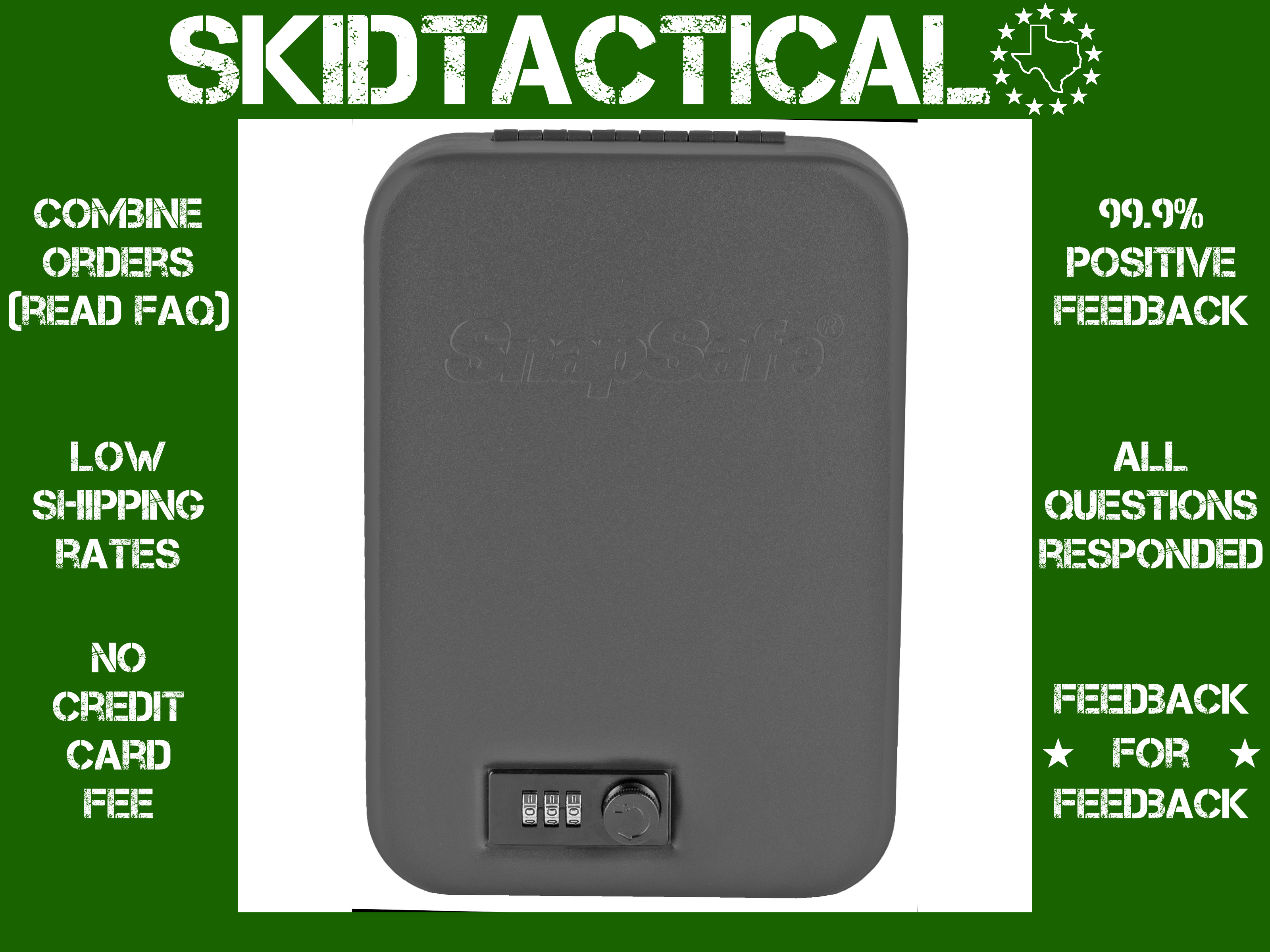SnapSafe Lock Box XL - Black-img-0