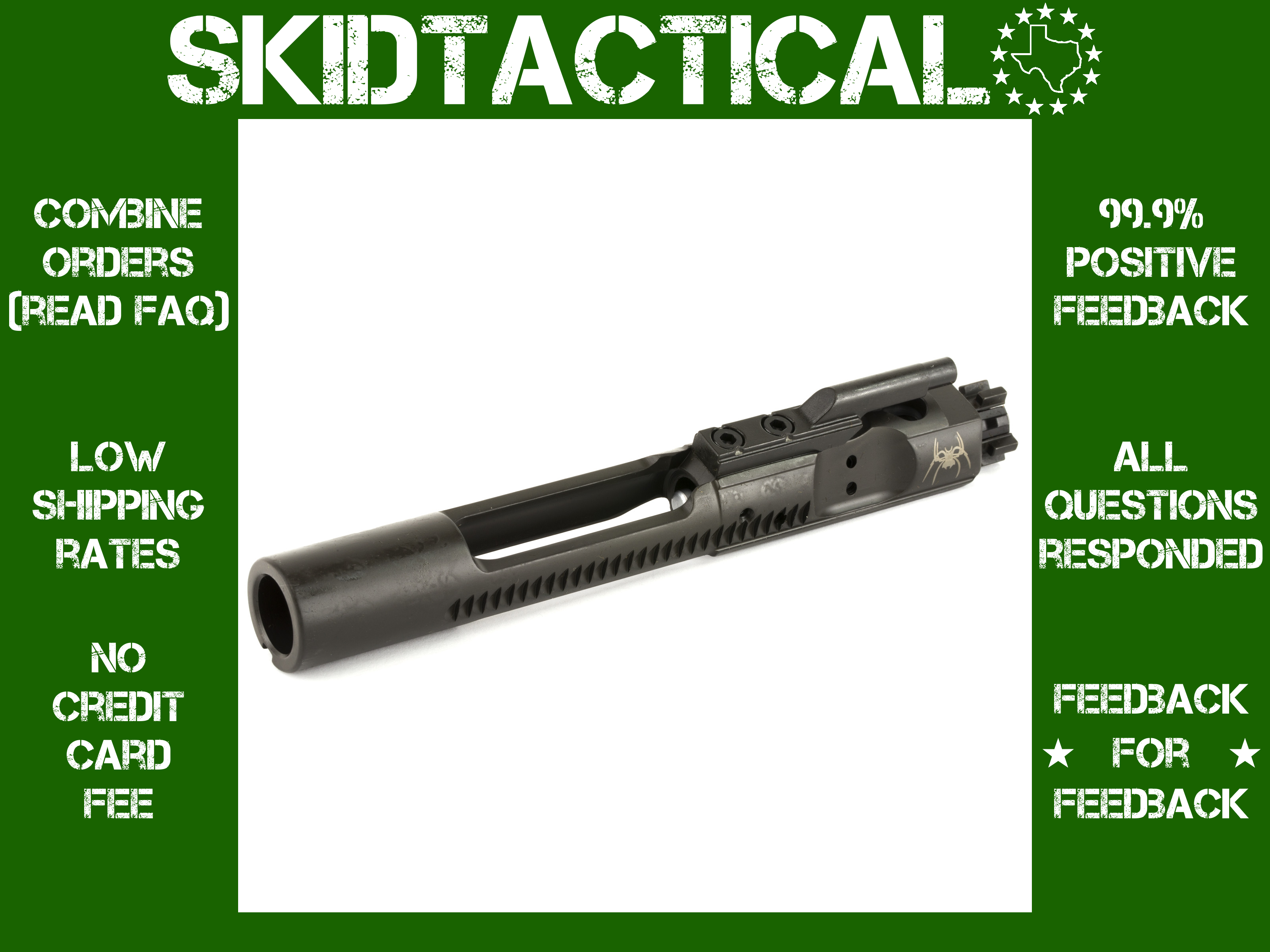 Spike's Tactical M16 Bolt Carrier Group - Black-img-0