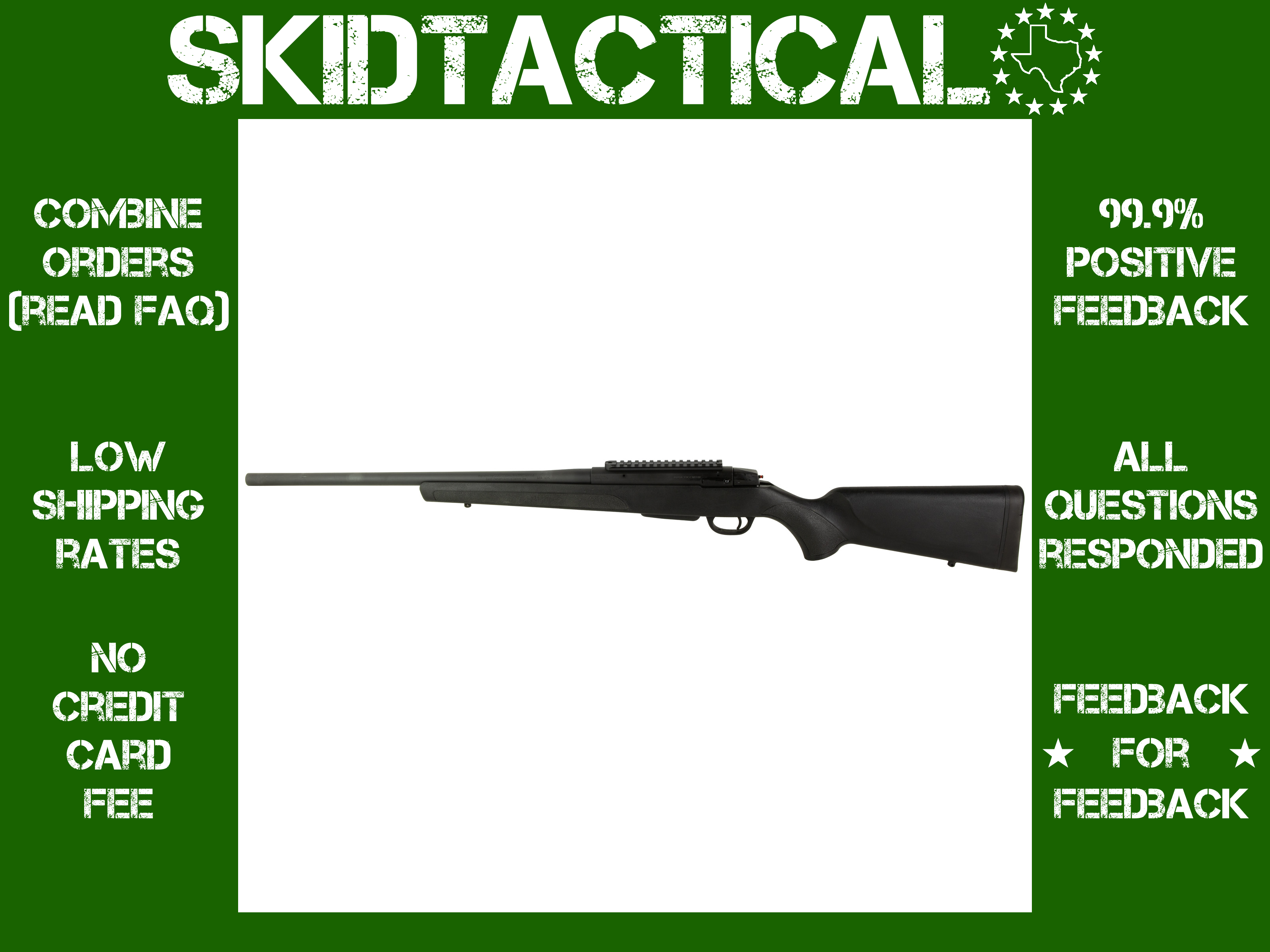 Stevens 334 20" 243 Winchester 3 Rounds - Black-img-0