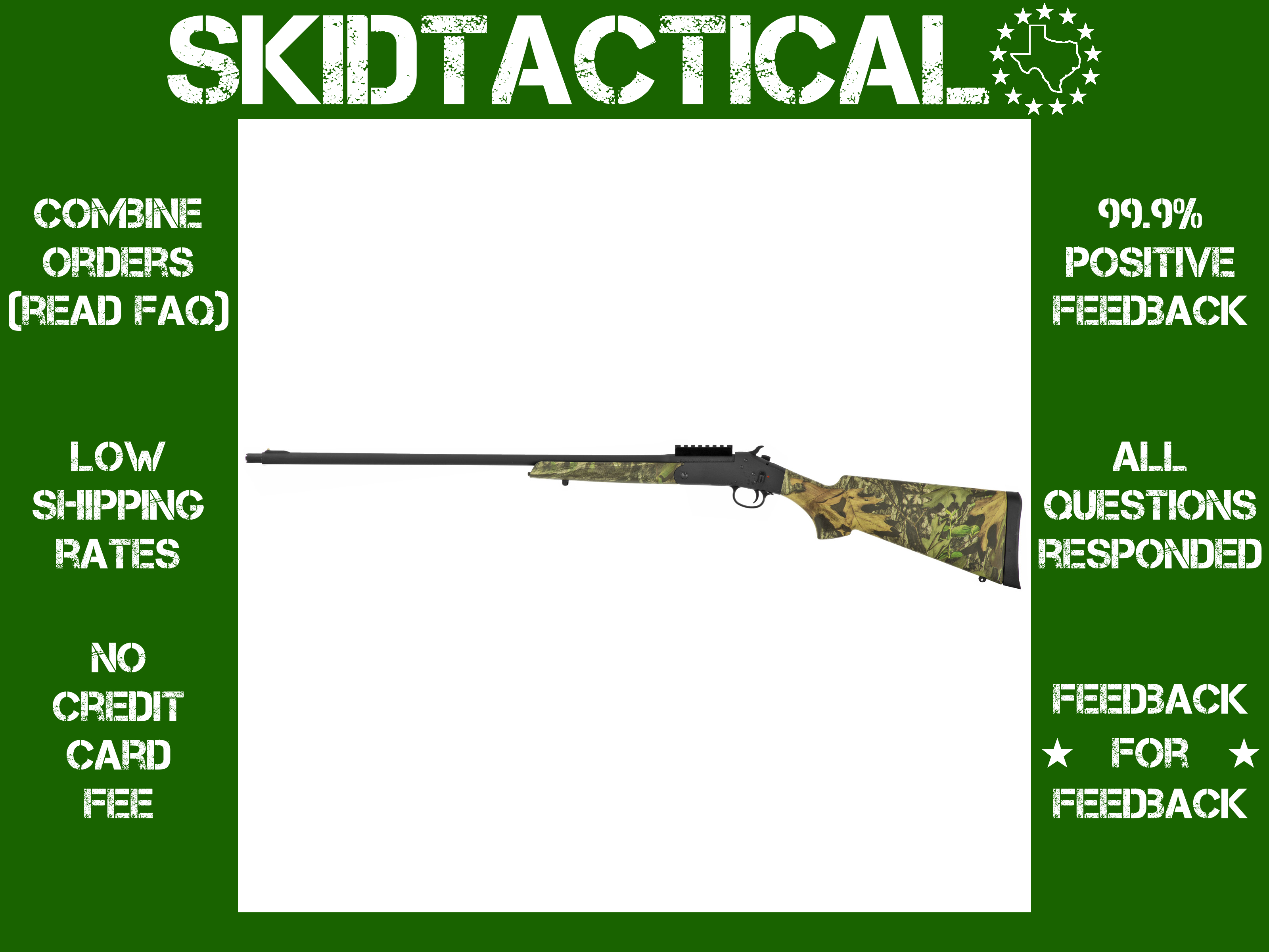 Stevens 301 Turkey 26" 410 Bore Single Shot - Camo-img-0