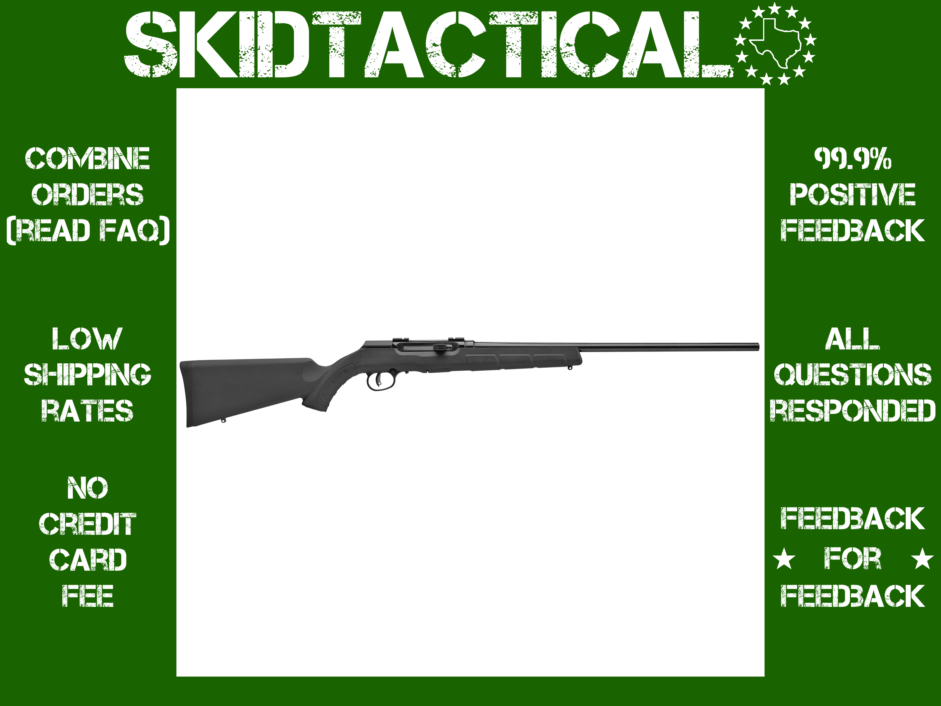 Savage Arms A17 Rifle 20" 17 Hornady Mach 2 10 Rounds - Black-img-0