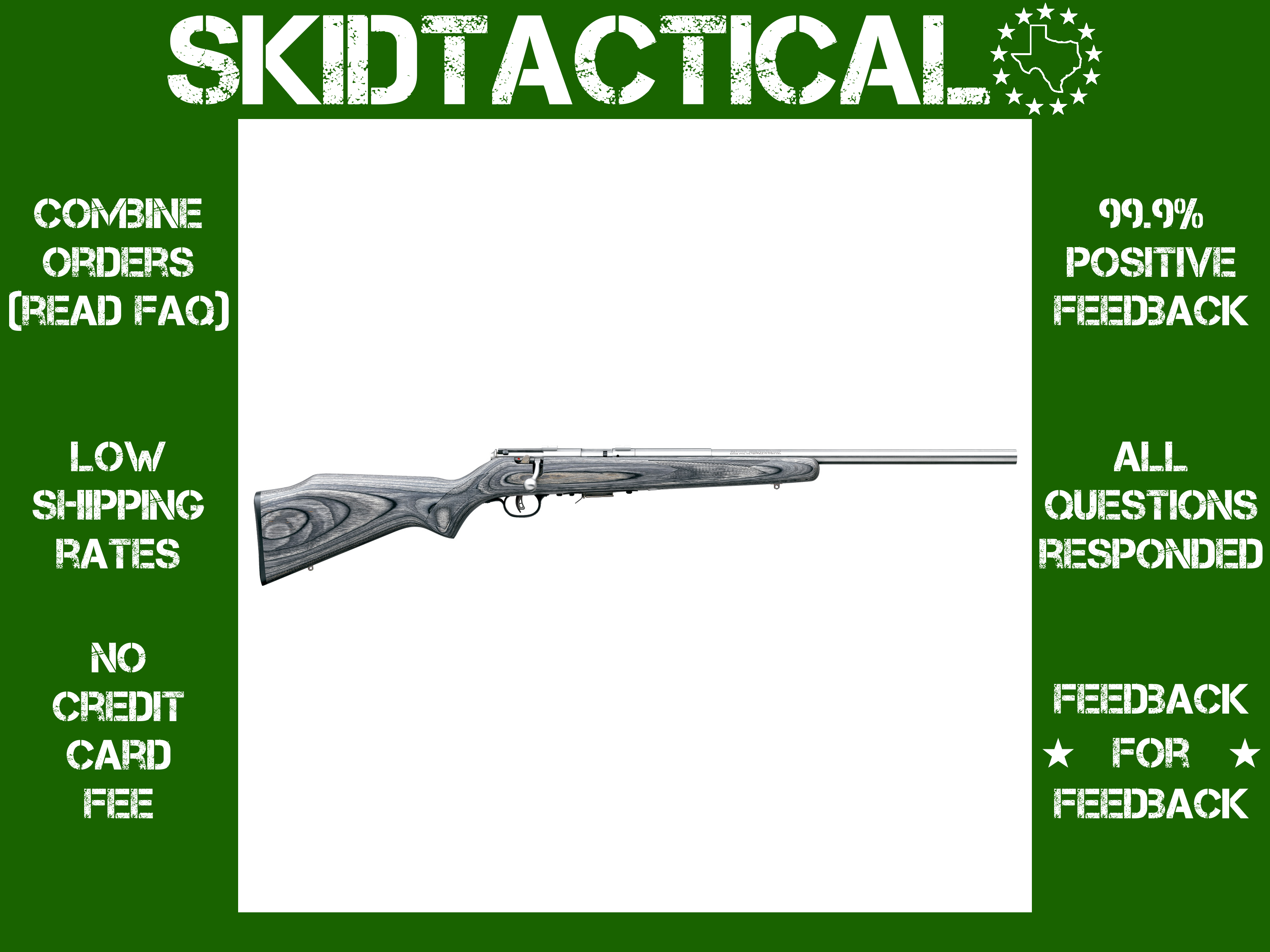 Savage Arms 93R17BVSS 21" 17 HMR 5 Rounds - Silver-img-0