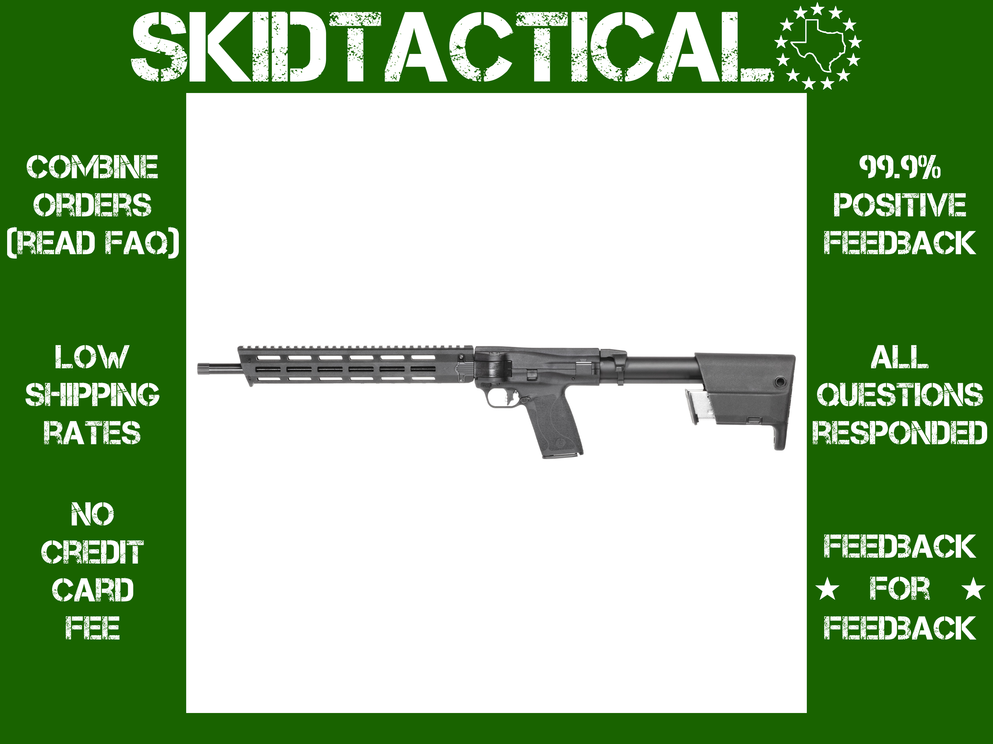 Smith & Wesson M&P FPC 5.7 Carbine 16.25" 5.7X28MM 22 Rounds - Black-img-0