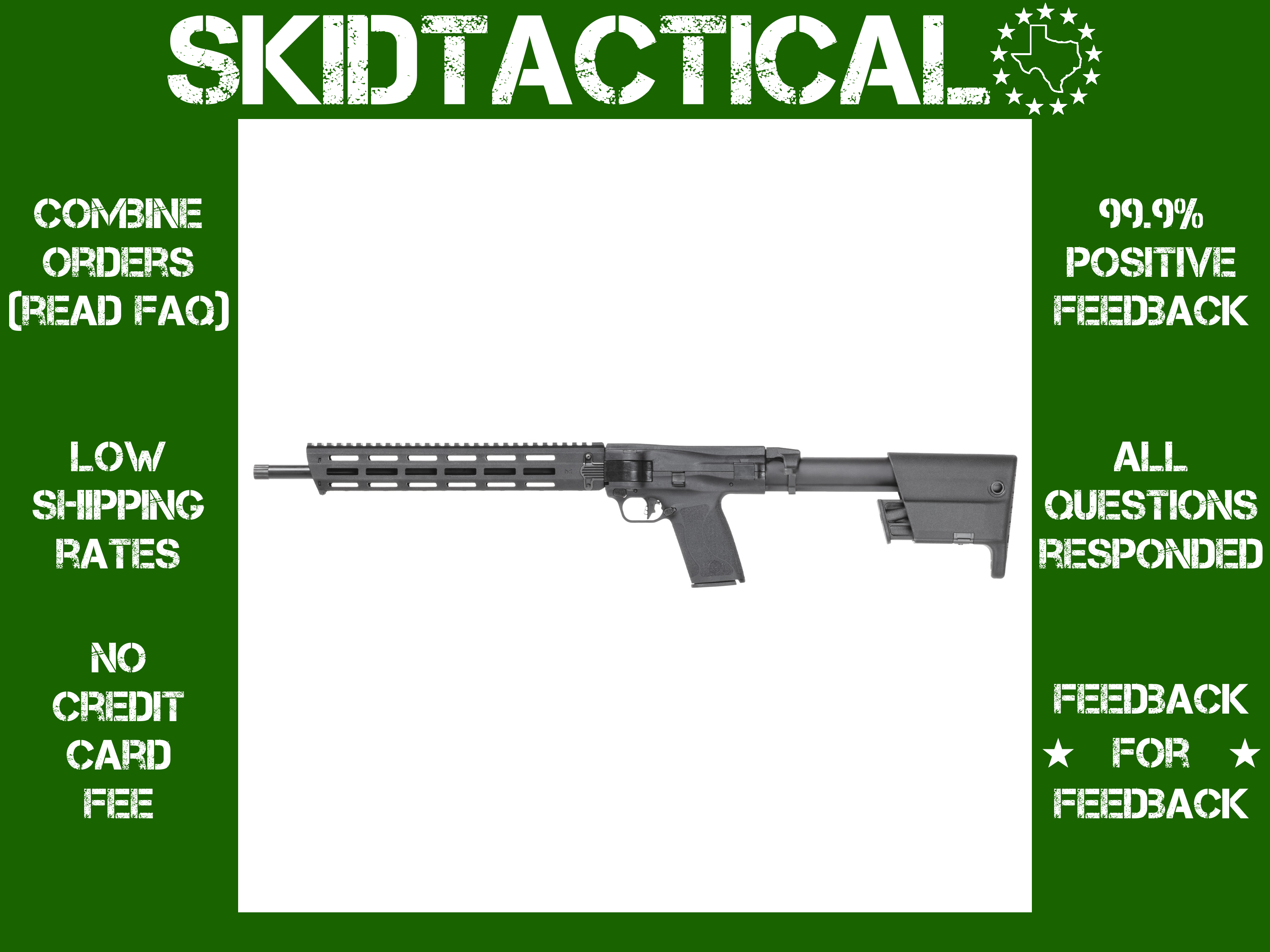 Smith & Wesson M&P FPC 5.7 Carbine 16.25" 5.7X28MM 10 Rounds - Black-img-0