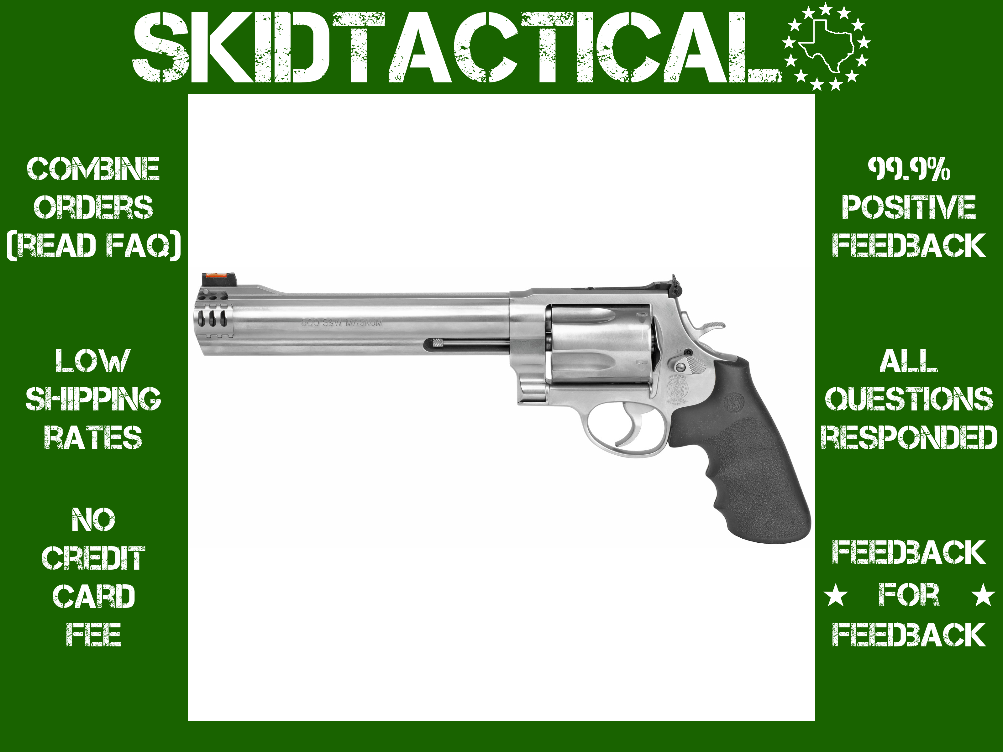 Smith & Wesson 500 DA/SA 8.38