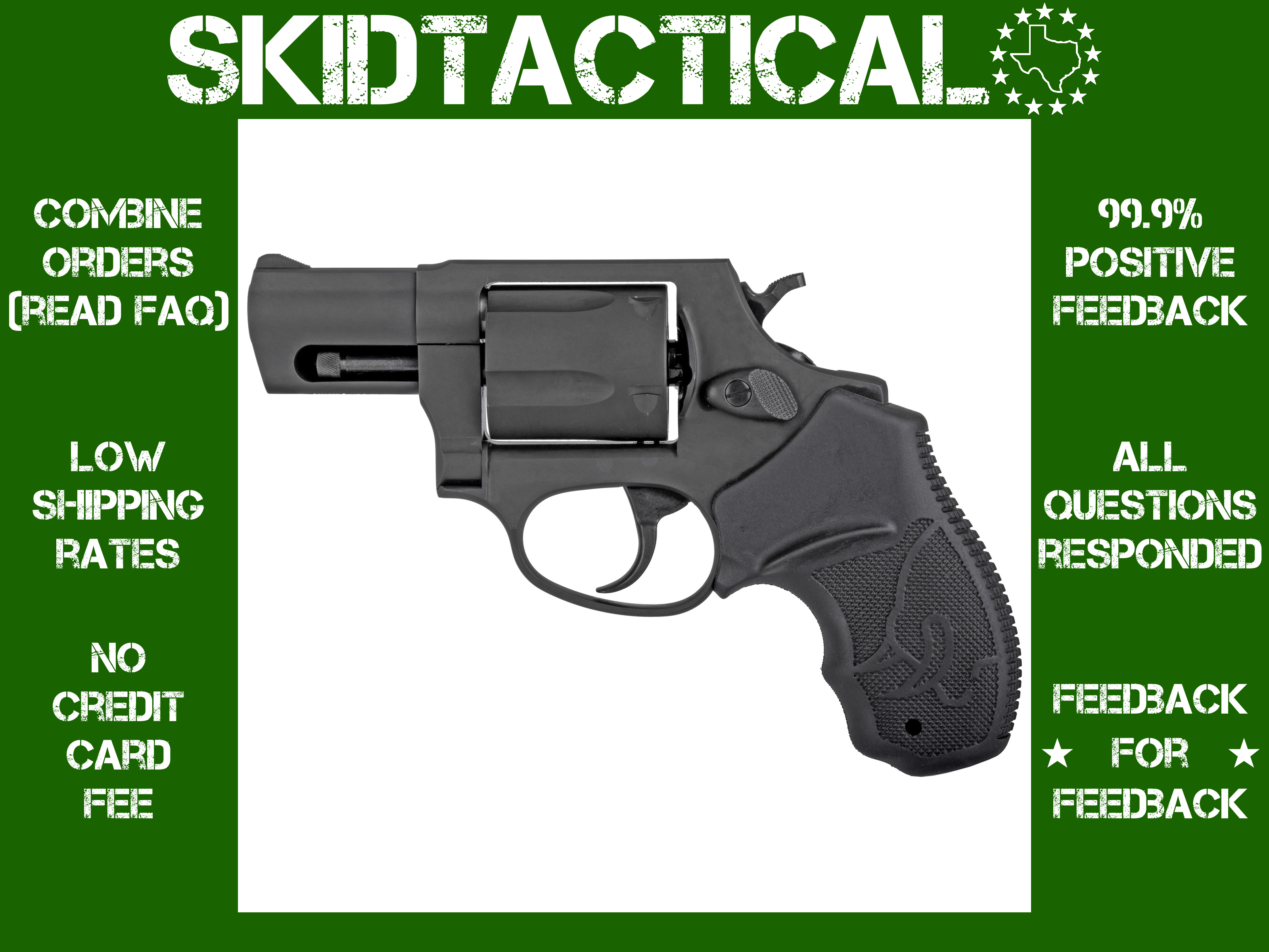 Taurus USA 905 2" 9MM 5 Rounds Fixed Sights - Black-img-0