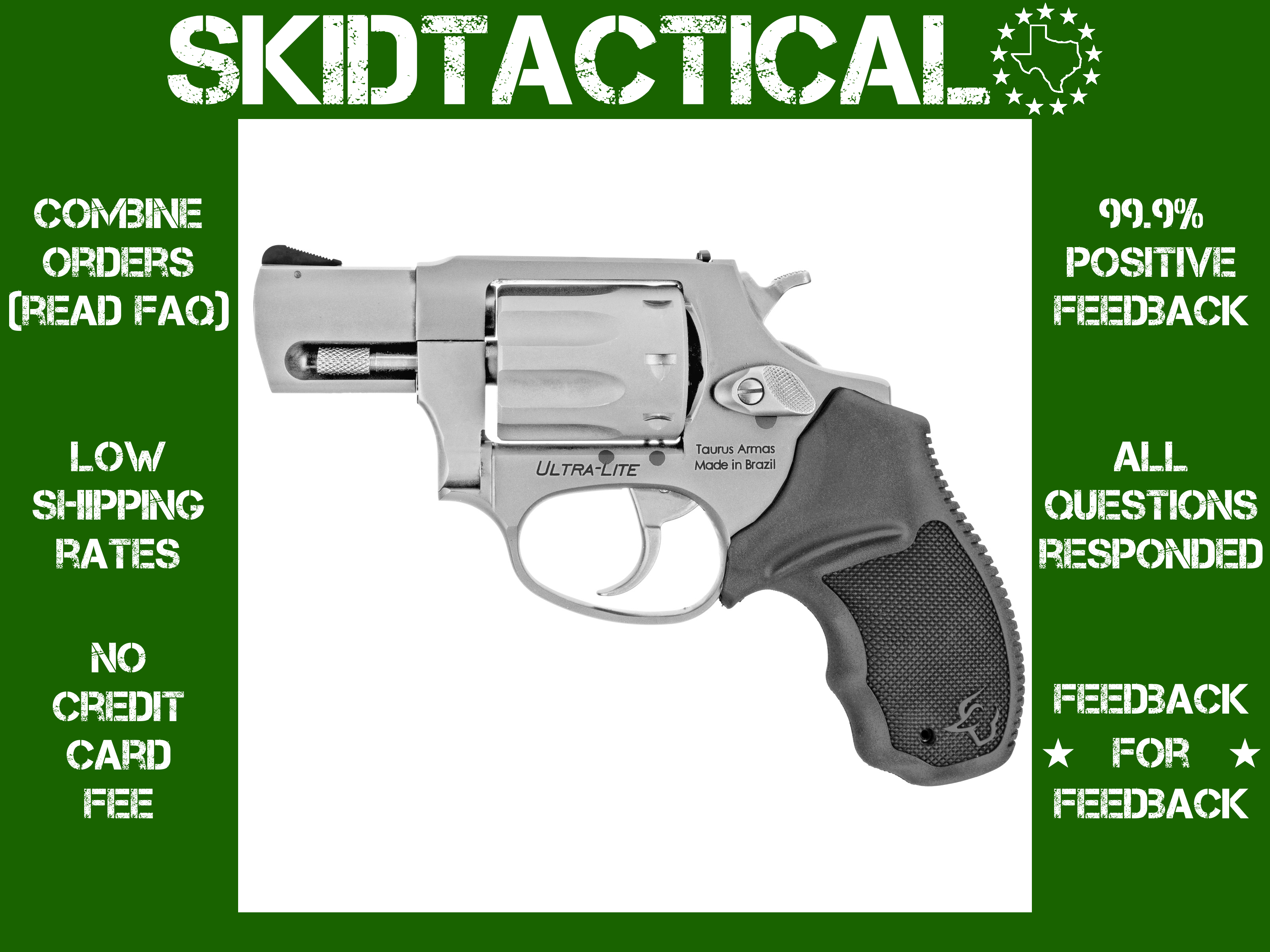 Taurus USA 942 2" 22 LR 8 Rounds - Silver-img-0