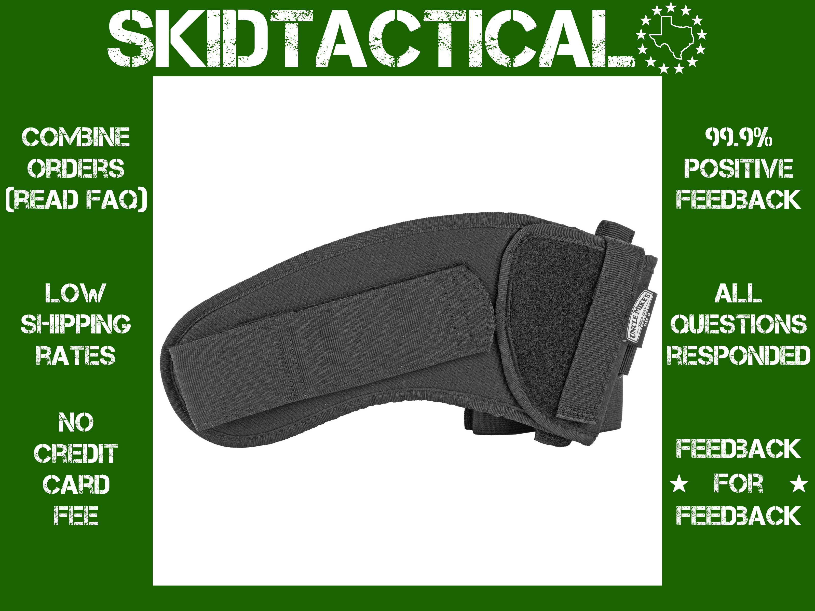 Uncle Mike's Most Small Frame Revolvers 2" Right Hand Kodra Nylon Ankle