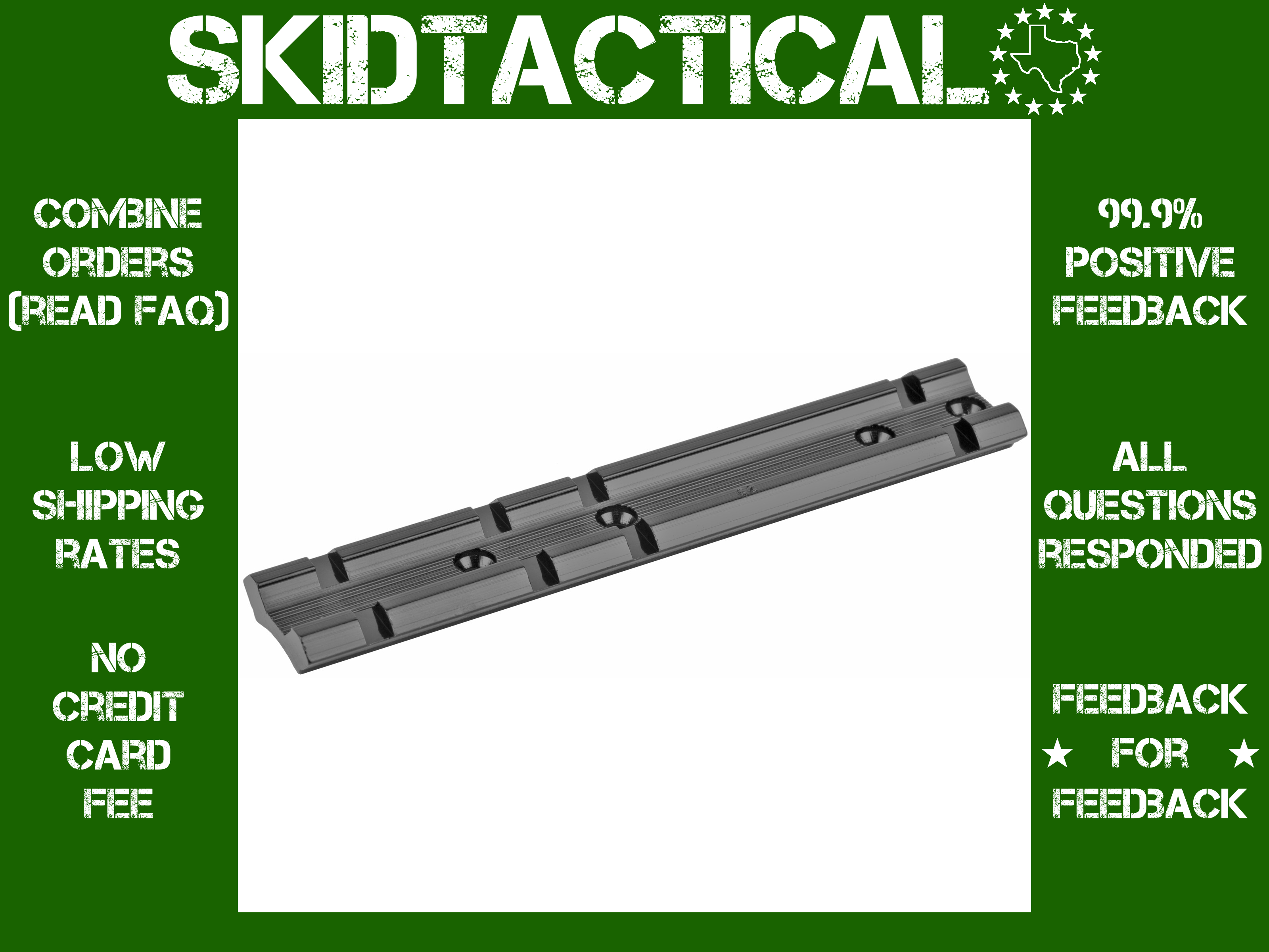 Hunting Scope Mounts & Accessories MADE IN USA Weaver Scope Mount Rail