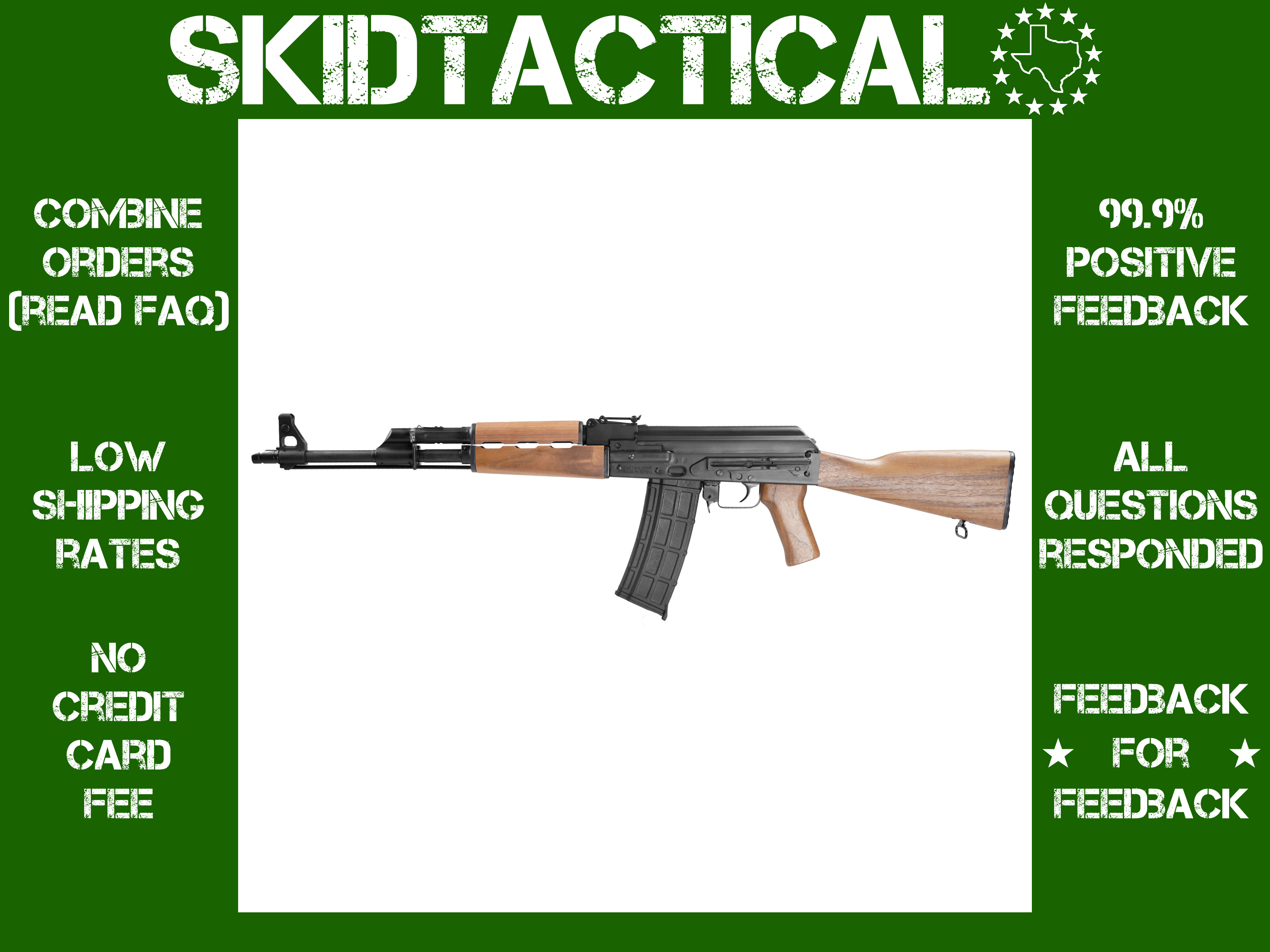 Zastava M90 AK 18.25" 556NATO 30 Rounds - Black-img-0