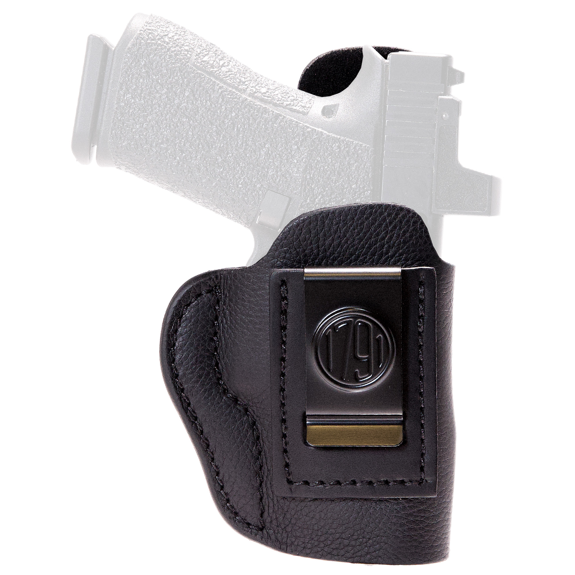 1791 Gunleather Glock 42/43 Smooth Concealment Right Hand Inside Waistband Holster – Black